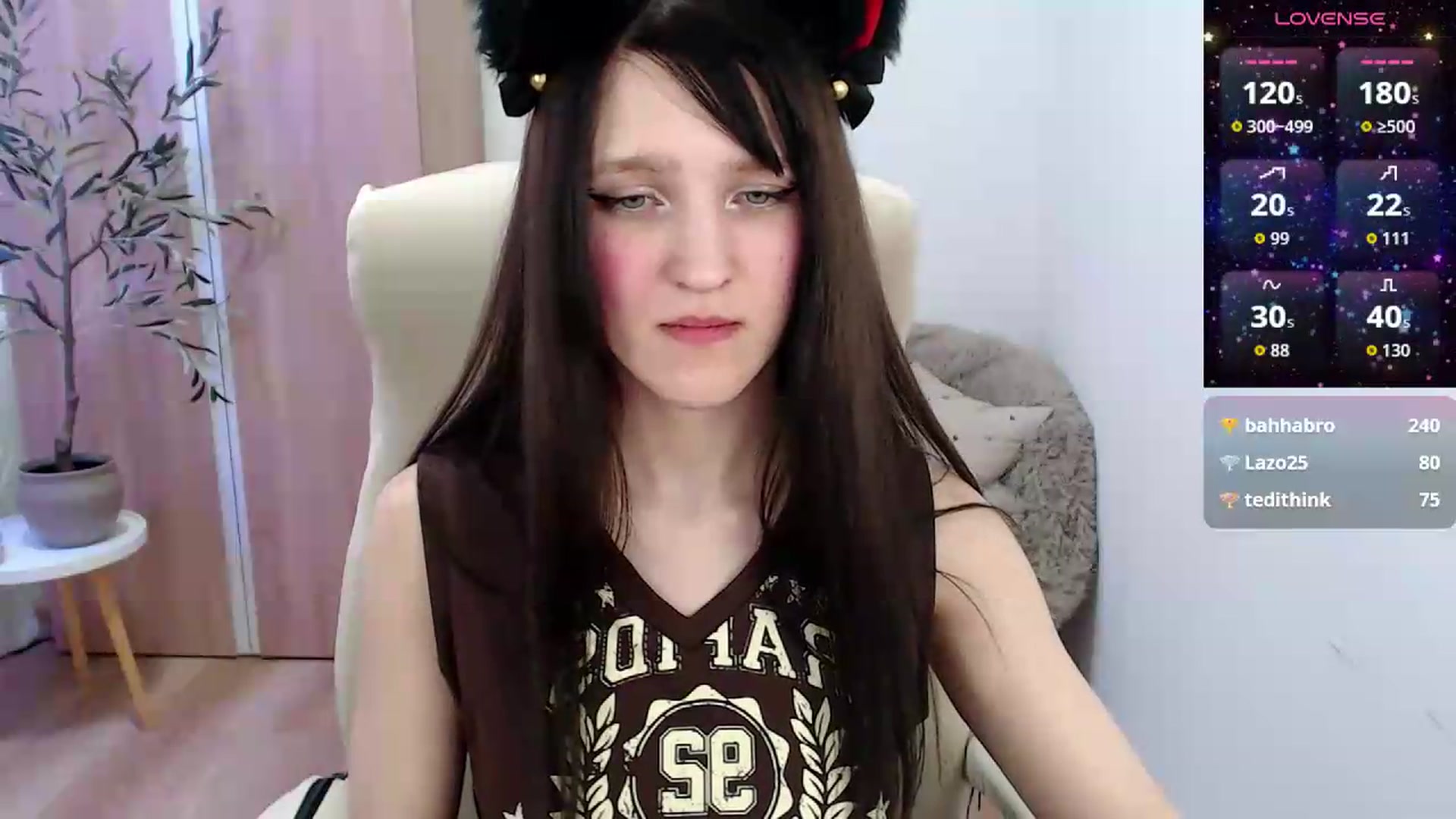 Gallery image thumbnail from AlettaPearl's myfreecams stream on, 06/27/2026, 11:42 image 7 of 20