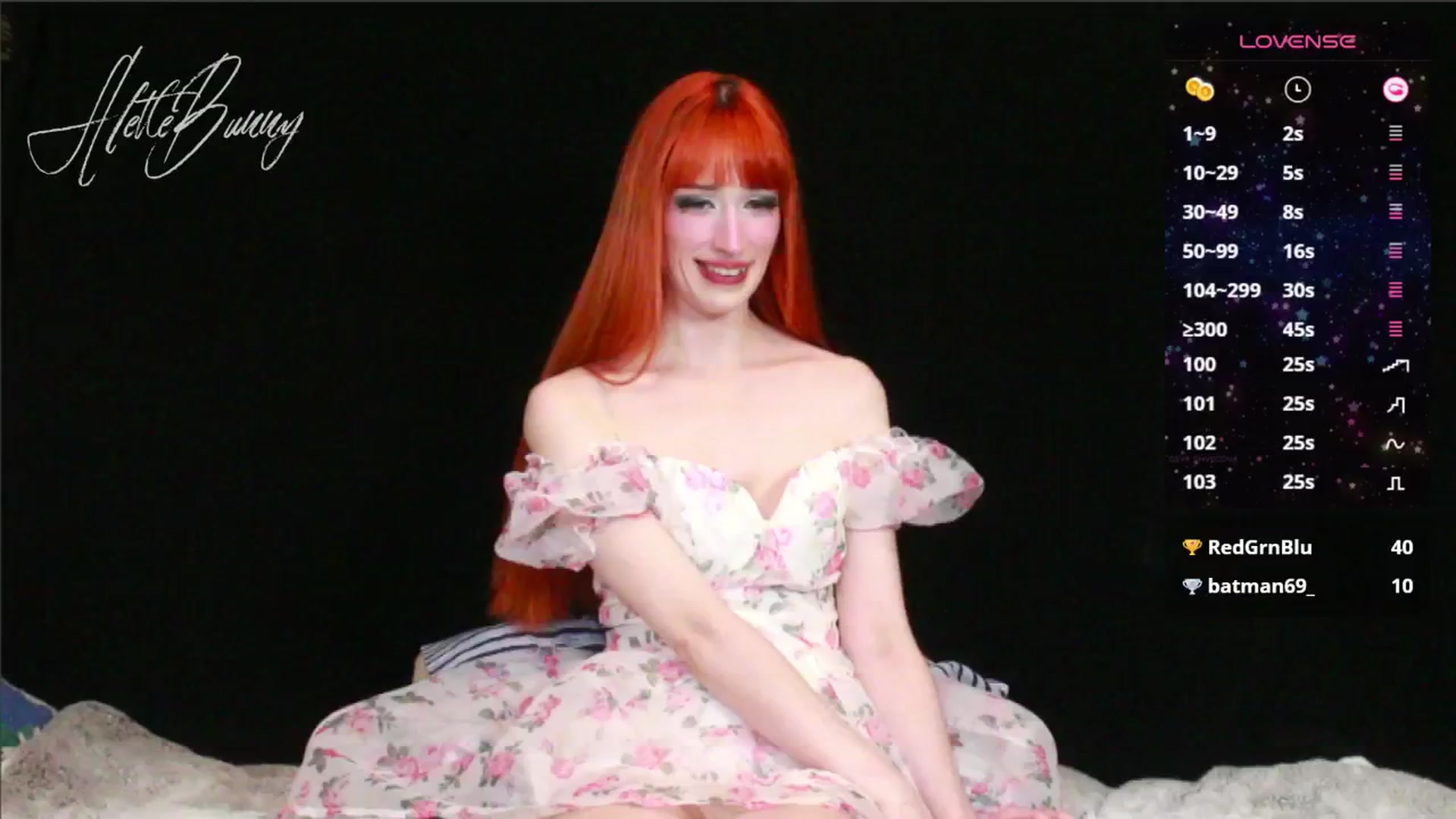 Gallery image thumbnail from AletteBunny's myfreecams stream on, 03/04/2025, 23:32 image 14 of 20