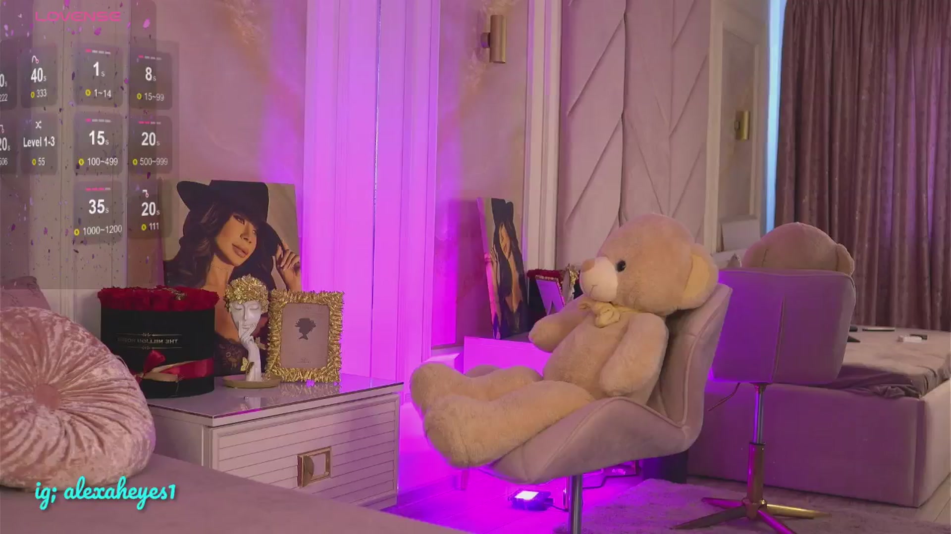 Gallery image thumbnail from AlexaHeyesz's myfreecams stream on, 08/11/2024, 08:46 image 9 of 20