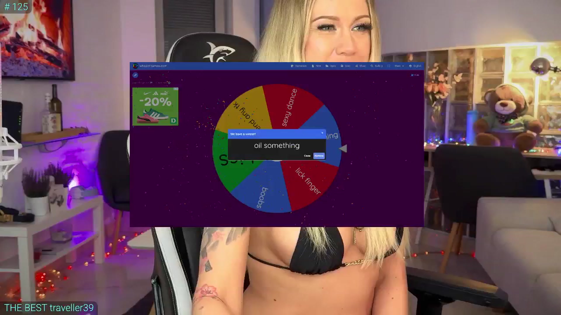 Gallery image thumbnail from AlexiAngel's myfreecams stream on, 04/18/2025, 07:31 image 13 of 20