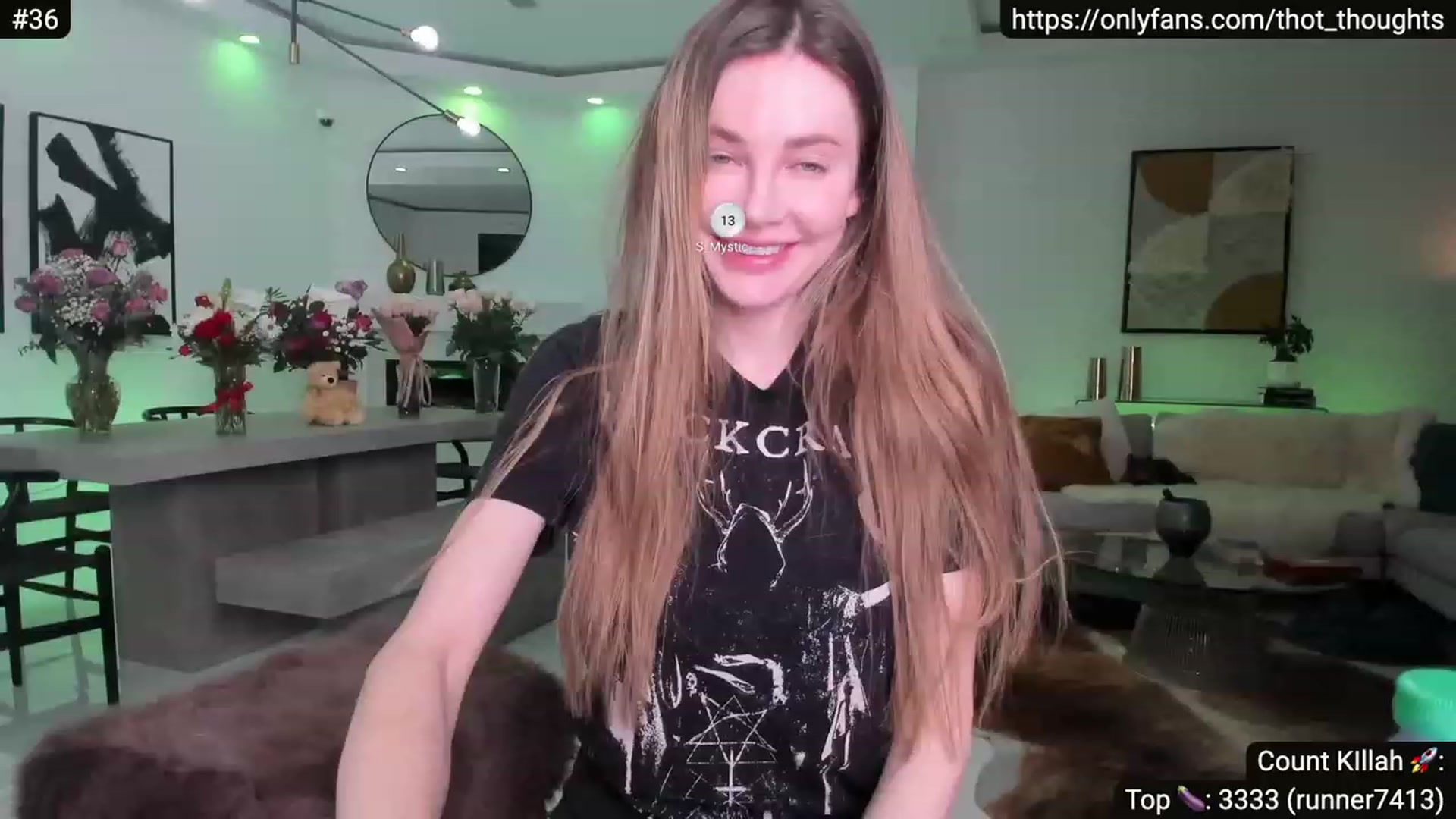 Gallery image thumbnail from Alexis's myfreecams stream on, 02/16/2023, 07:40 image 1 of 20