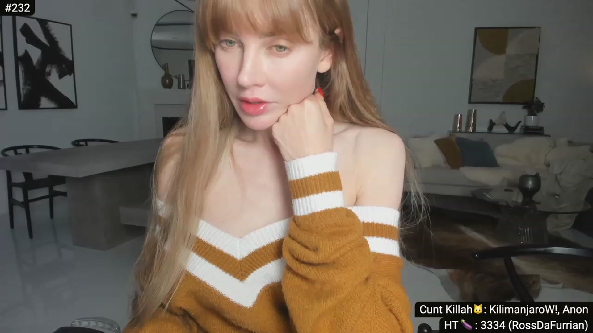 Gallery image thumbnail from Alexis's myfreecams stream on, 05/04/2023, 08:47 image 1 of 20