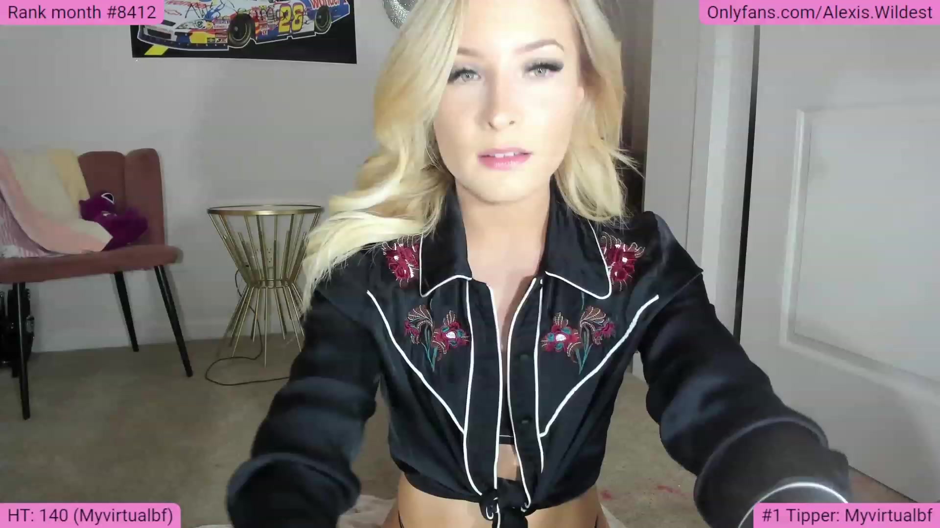 Gallery image thumbnail from AlexisWildest's myfreecams stream on, 12/08/2022, 02:47 image 1 of 20