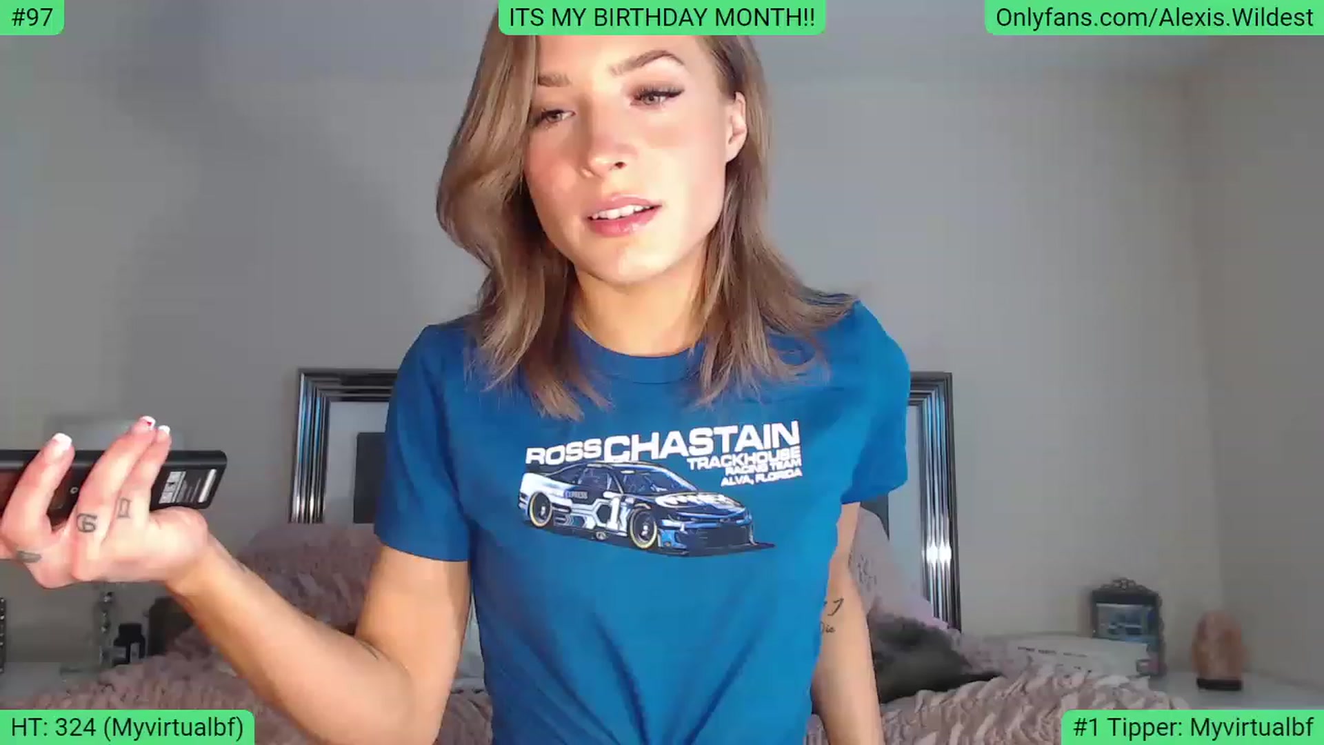 Gallery image thumbnail from AlexisWildest's myfreecams stream on, 02/05/2023, 23:44 image 17 of 20