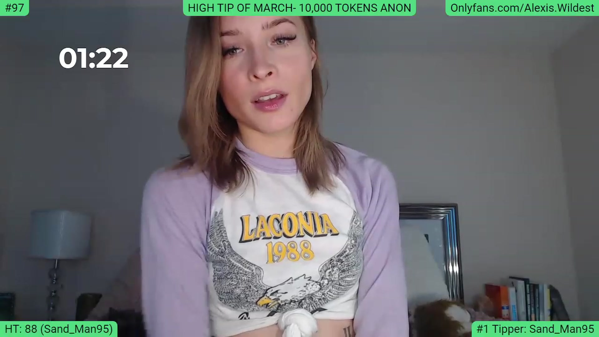 Gallery image thumbnail from AlexisWildest's myfreecams stream on, 03/11/2023, 17:46 image 8 of 20