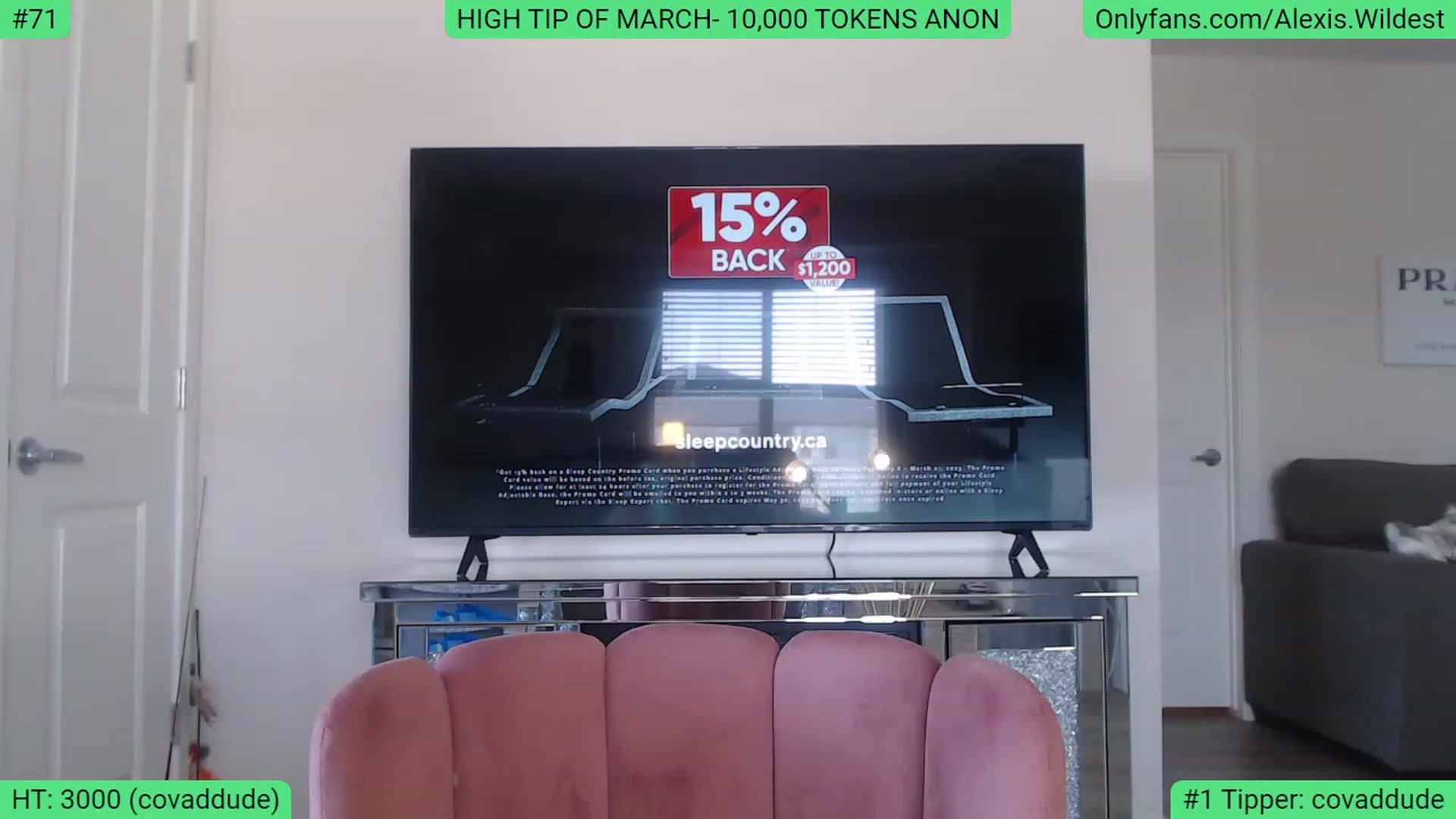Gallery image thumbnail from AlexisWildest's myfreecams stream on, 03/19/2023, 19:47 image 7 of 20