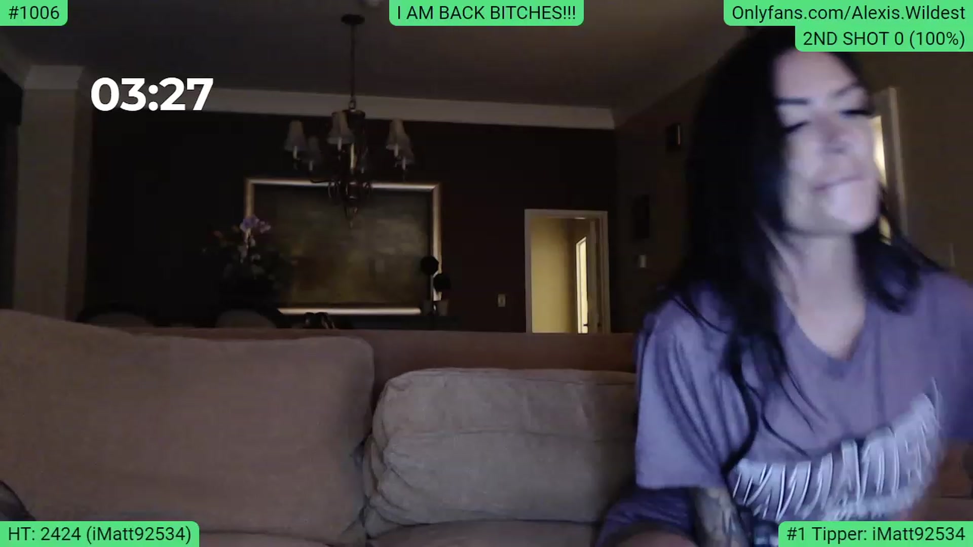 Gallery image thumbnail from AlexisWildest's myfreecams stream on, 04/24/2023, 03:57 image 8 of 20