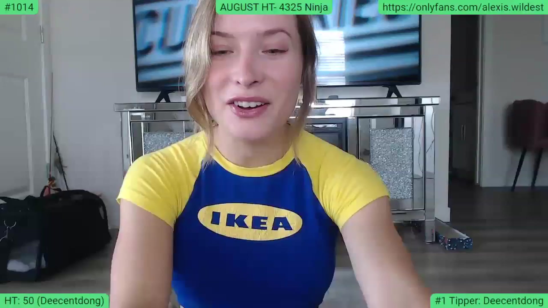 Gallery image thumbnail from AlexisWildest's myfreecams stream on, 08/13/2023, 20:29 image 1 of 20