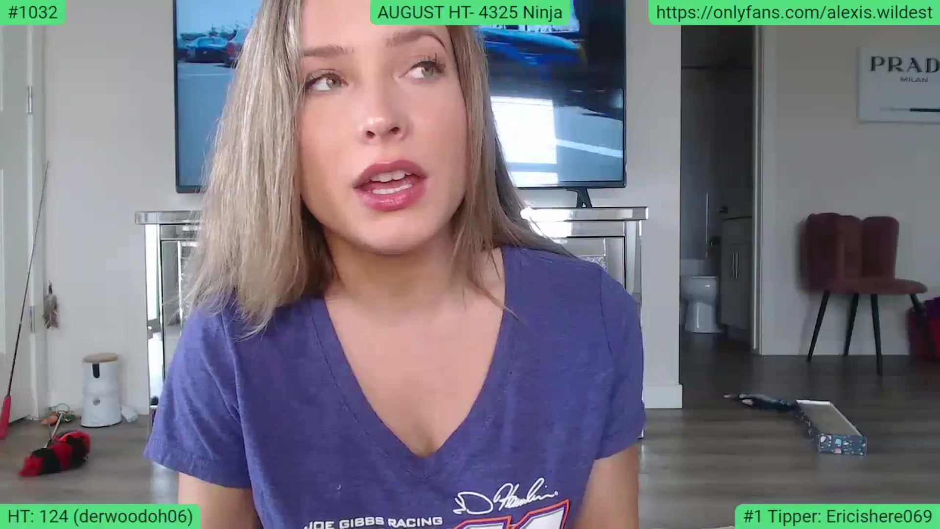 Gallery image thumbnail from AlexisWildest's myfreecams stream on, 08/20/2023, 22:04 image 6 of 20