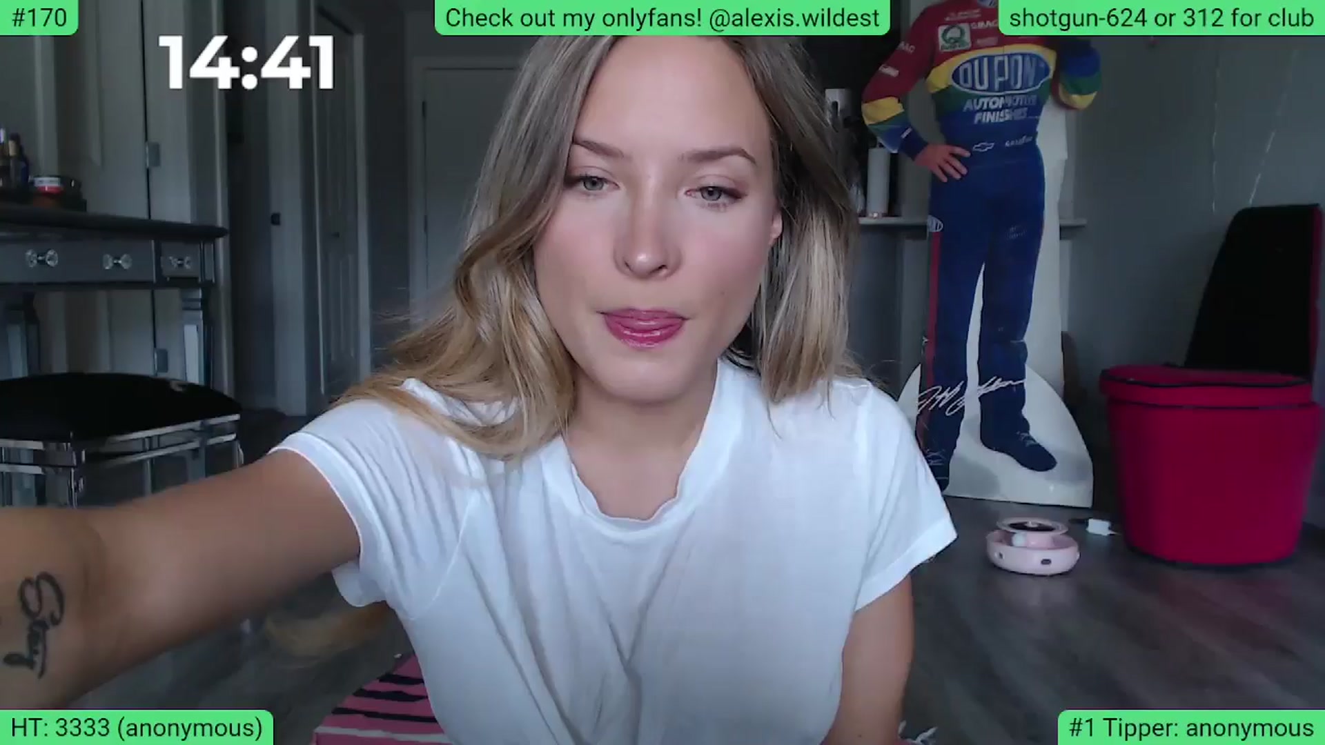 Gallery image thumbnail from AlexisWildest's myfreecams stream on, 06/22/2024, 22:17 image 3 of 20