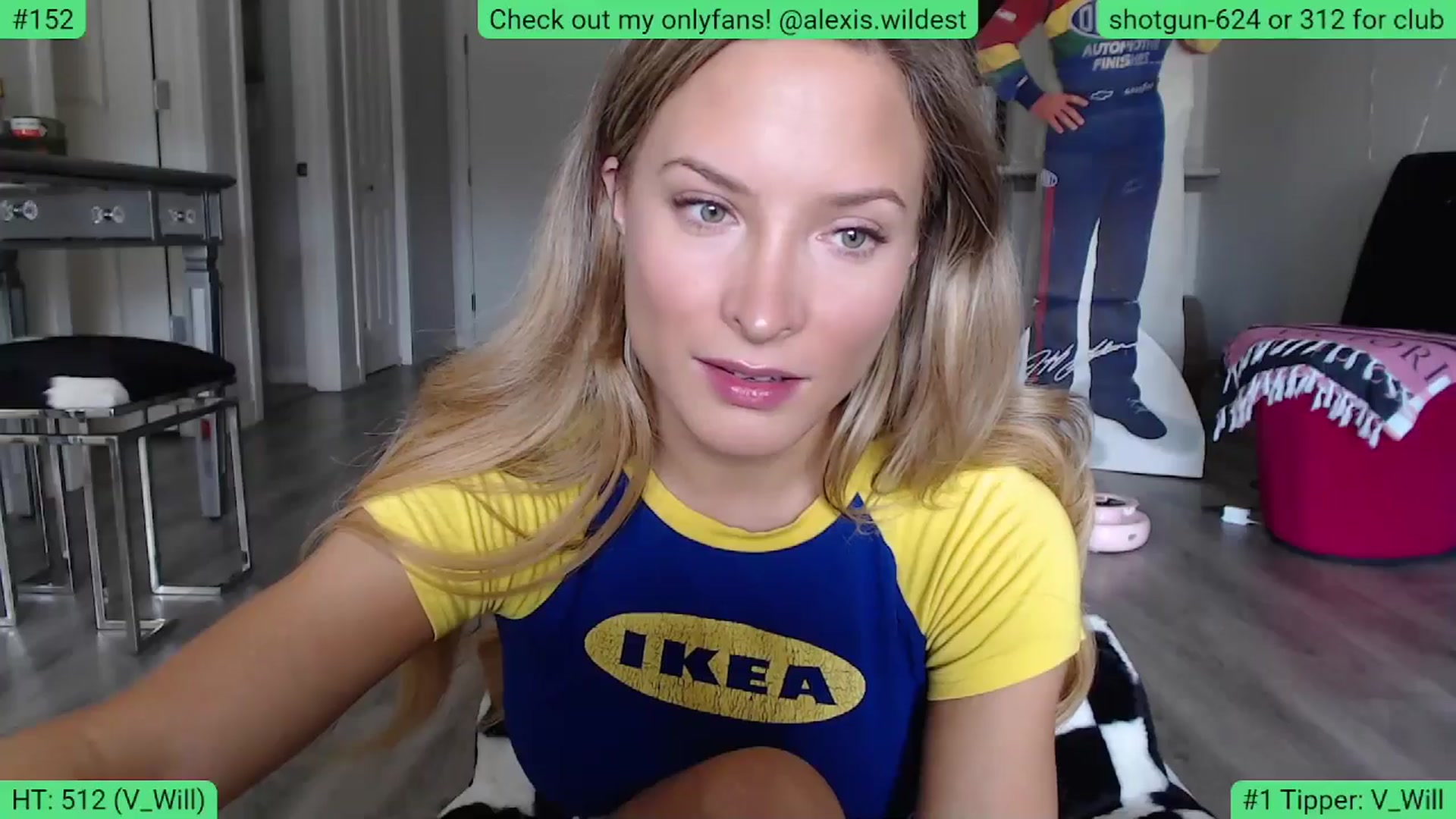 Gallery image thumbnail from AlexisWildest's myfreecams stream on, 06/23/2024, 21:18 image 7 of 20