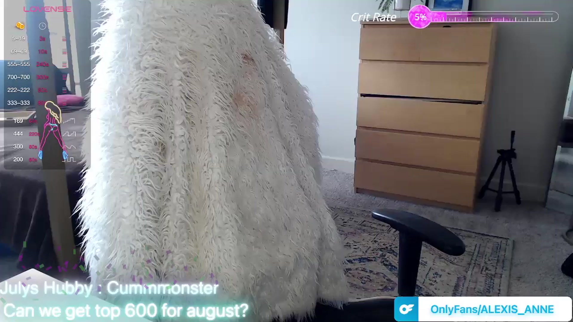 Gallery image thumbnail from Alexis_Anne's myfreecams stream on, 08/05/2024, 19:17 image 1 of 20