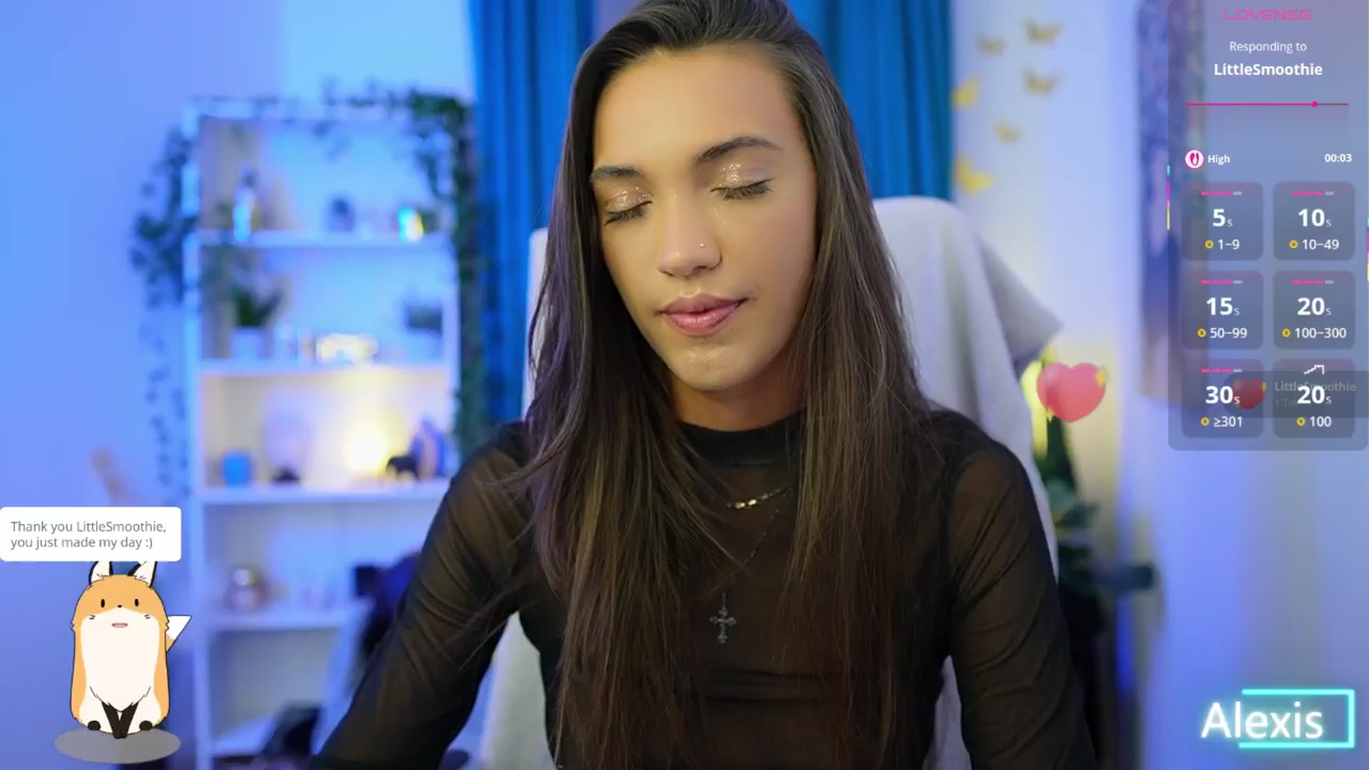 Gallery image thumbnail from Alexis_Love's myfreecams stream on, 01/21/2026, 17:04 image 6 of 20