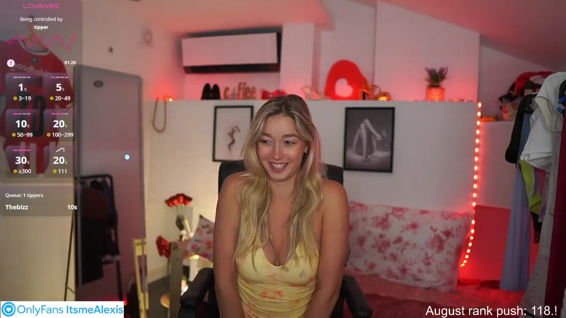 Gallery image thumbnail from Alexis__Texas's myfreecams stream on, 08/16/2025, 13:29 image 10 of 20