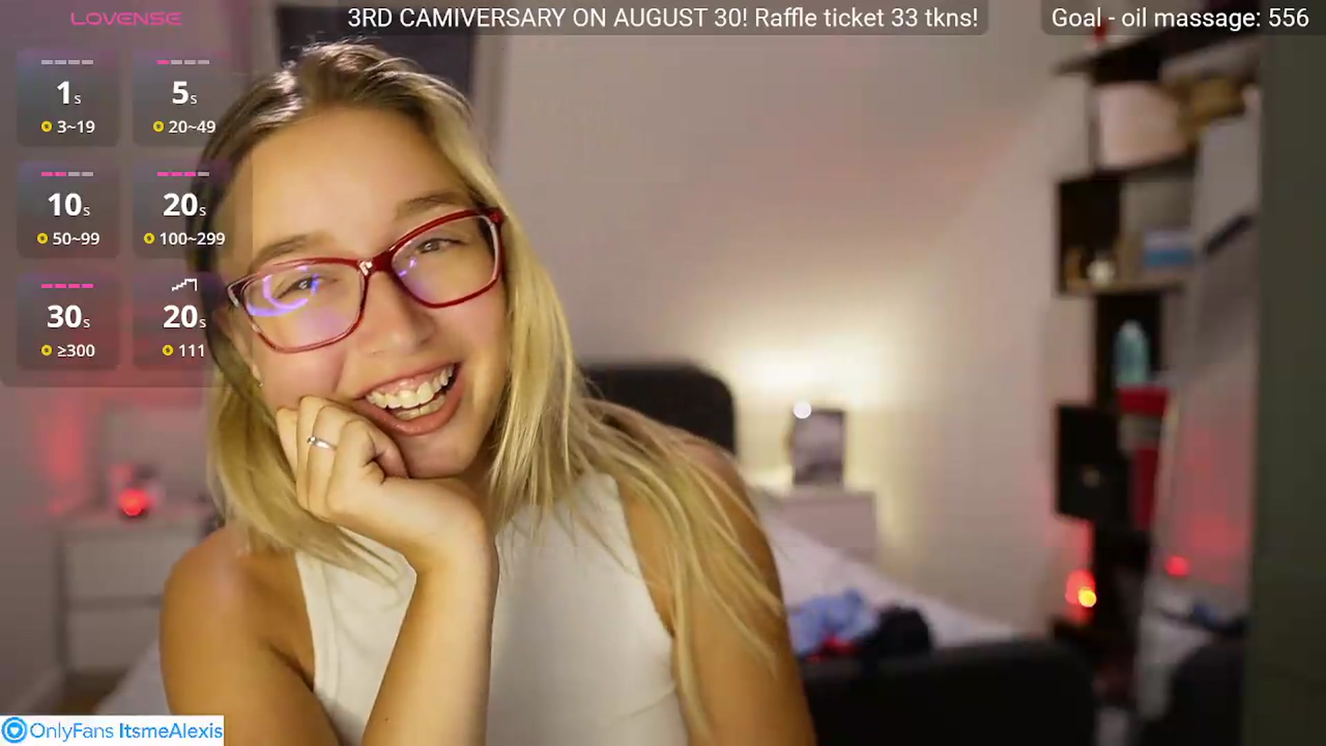 Gallery image thumbnail from Alexis__Texas's myfreecams stream on, 08/19/2026, 20:25 image 20 of 20