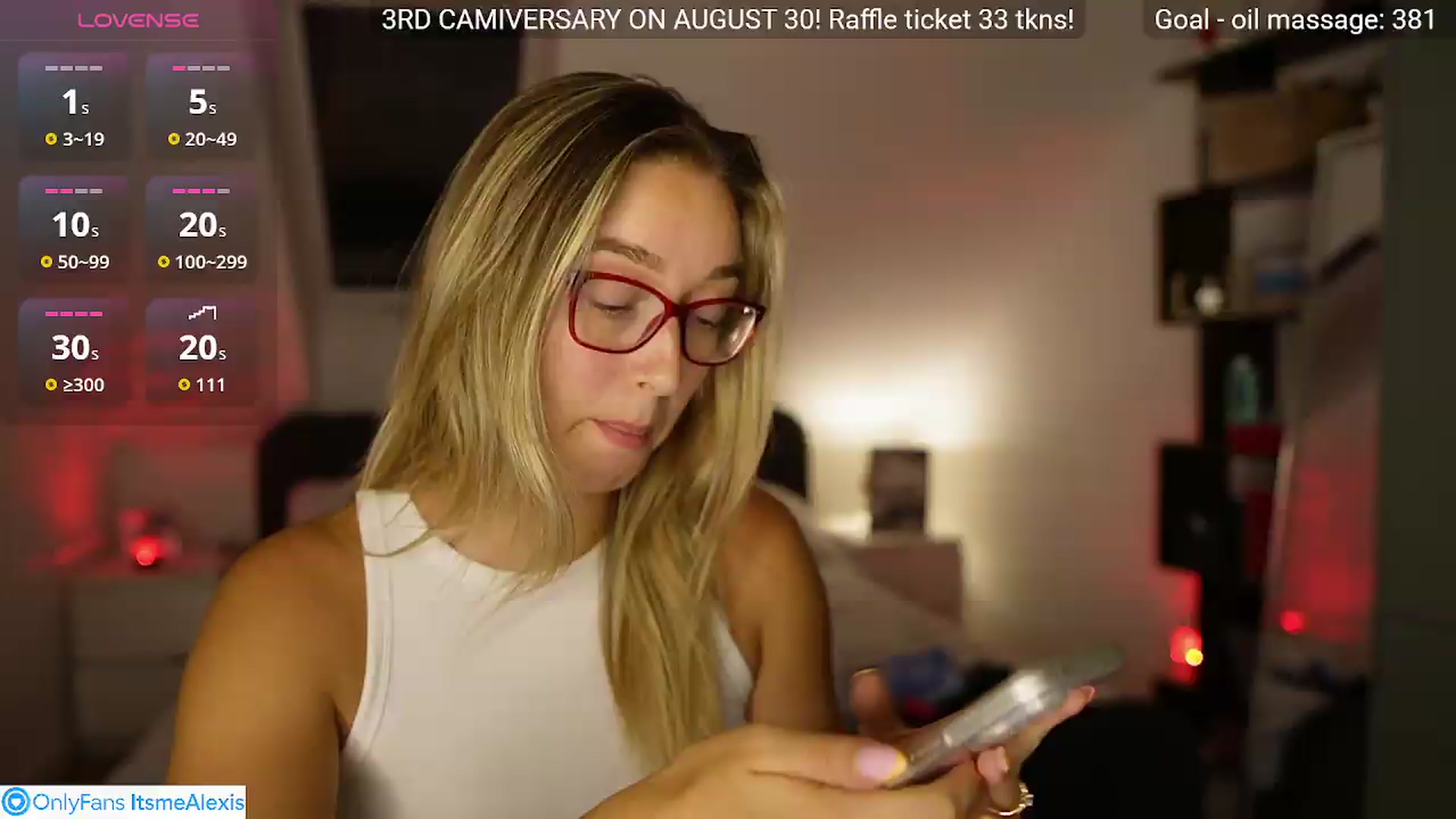 Gallery image thumbnail from Alexis__Texas's myfreecams stream on, 08/19/2026, 22:32 image 8 of 20