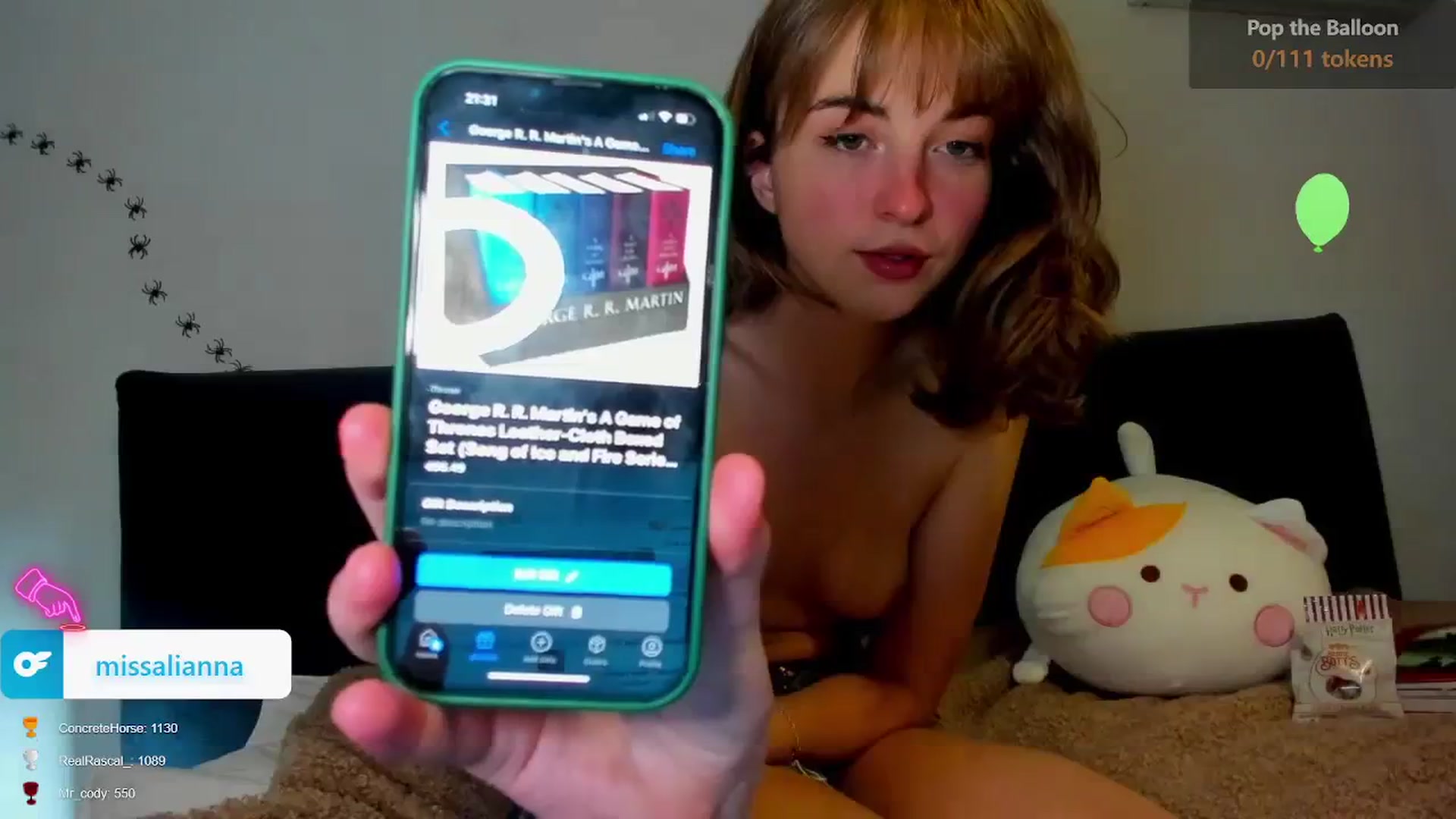 Gallery image thumbnail from Aliannaa's myfreecams stream on, 11/04/2023, 21:16 image 3 of 20