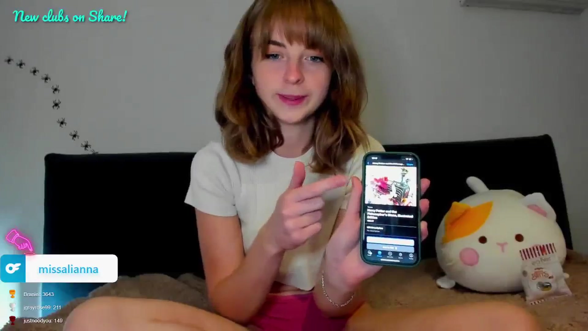 Gallery image thumbnail from Aliannaa's myfreecams stream on, 11/05/2023, 15:16 image 20 of 20