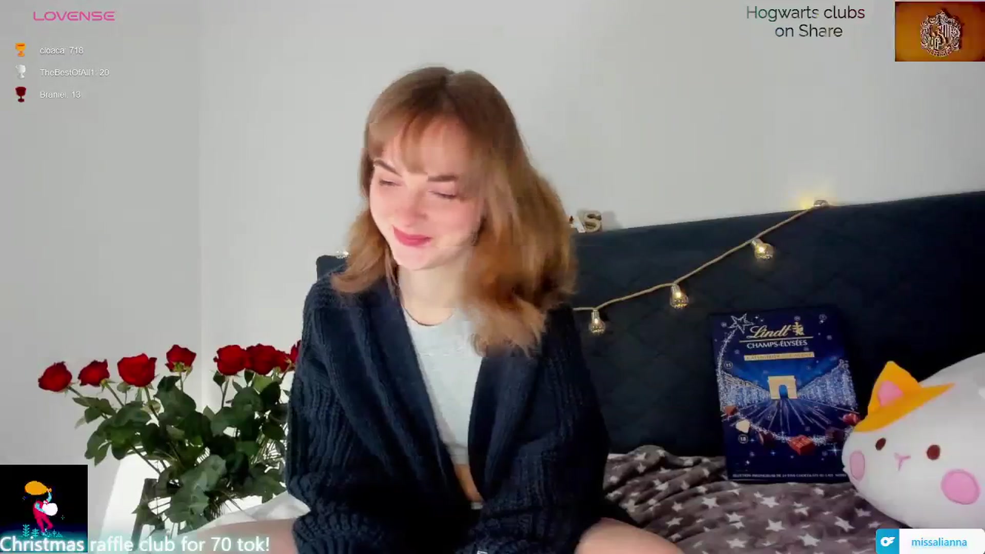 Gallery image thumbnail from Aliannaa's myfreecams stream on, 12/02/2023, 17:10 image 7 of 20