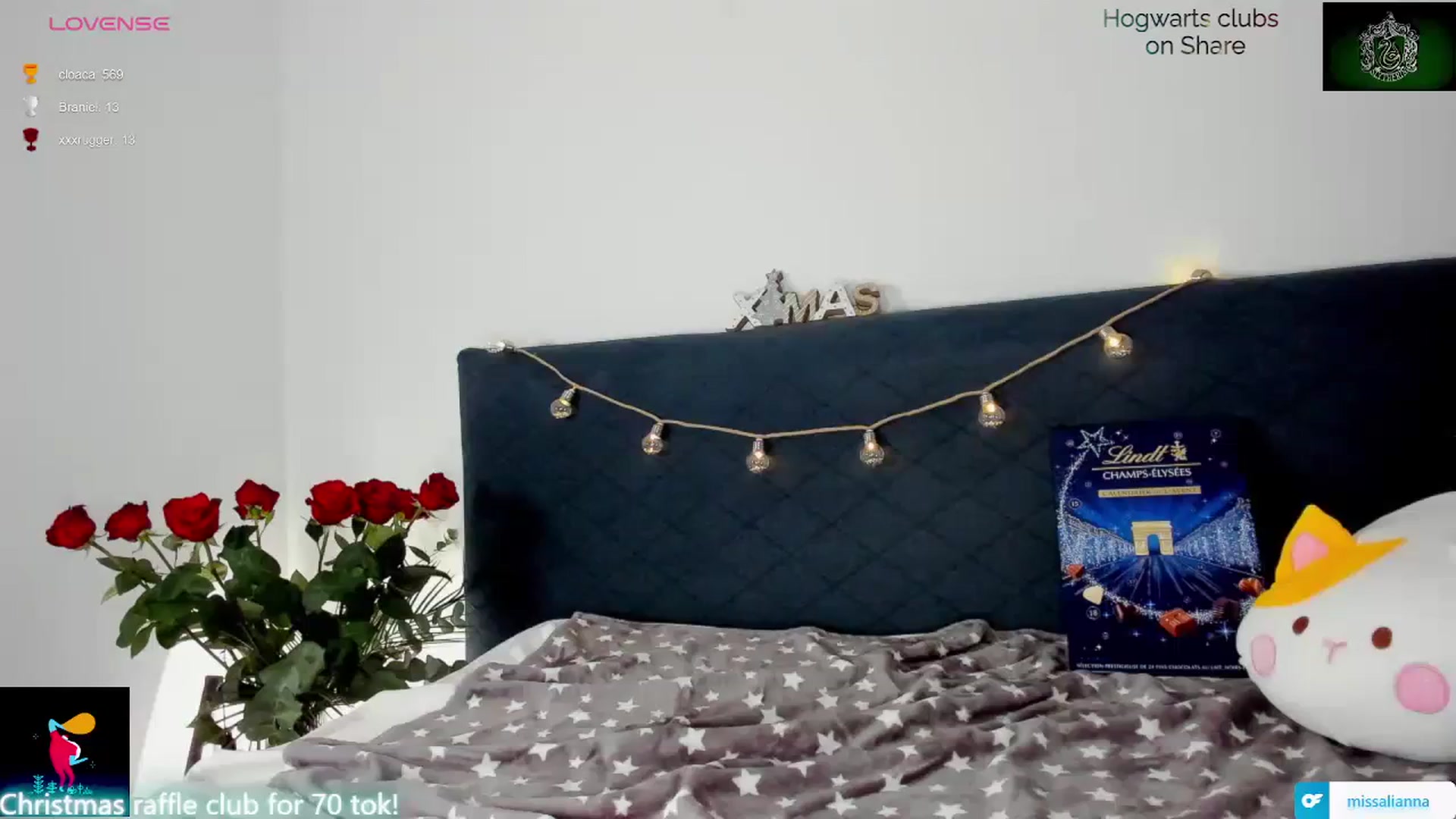 Gallery image thumbnail from Aliannaa's myfreecams stream on, 12/02/2023, 17:10 image 1 of 20