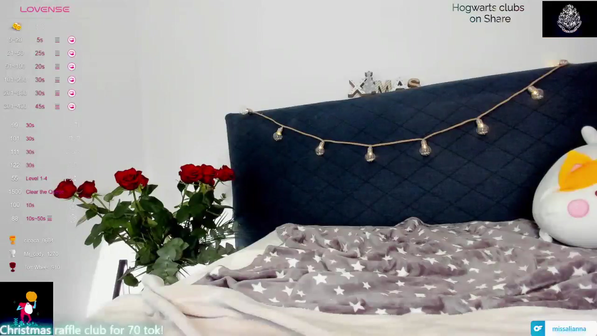 Gallery image thumbnail from Aliannaa's myfreecams stream on, 12/02/2023, 20:19 image 13 of 20
