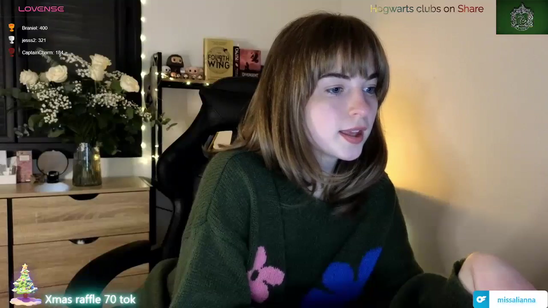Gallery image thumbnail from Aliannaa's myfreecams stream on, 12/22/2023, 20:16 image 8 of 20