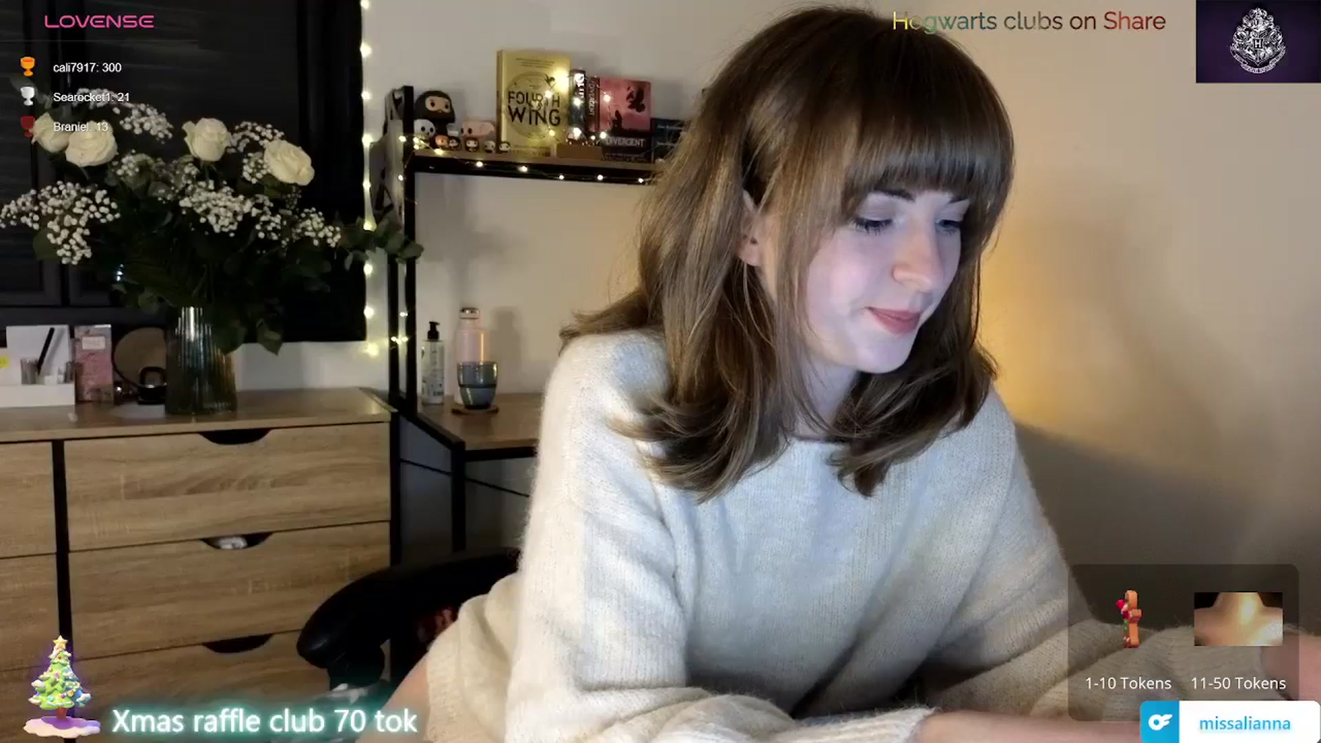 Gallery image thumbnail from Aliannaa's myfreecams stream on, 12/23/2023, 18:38 image 2 of 20