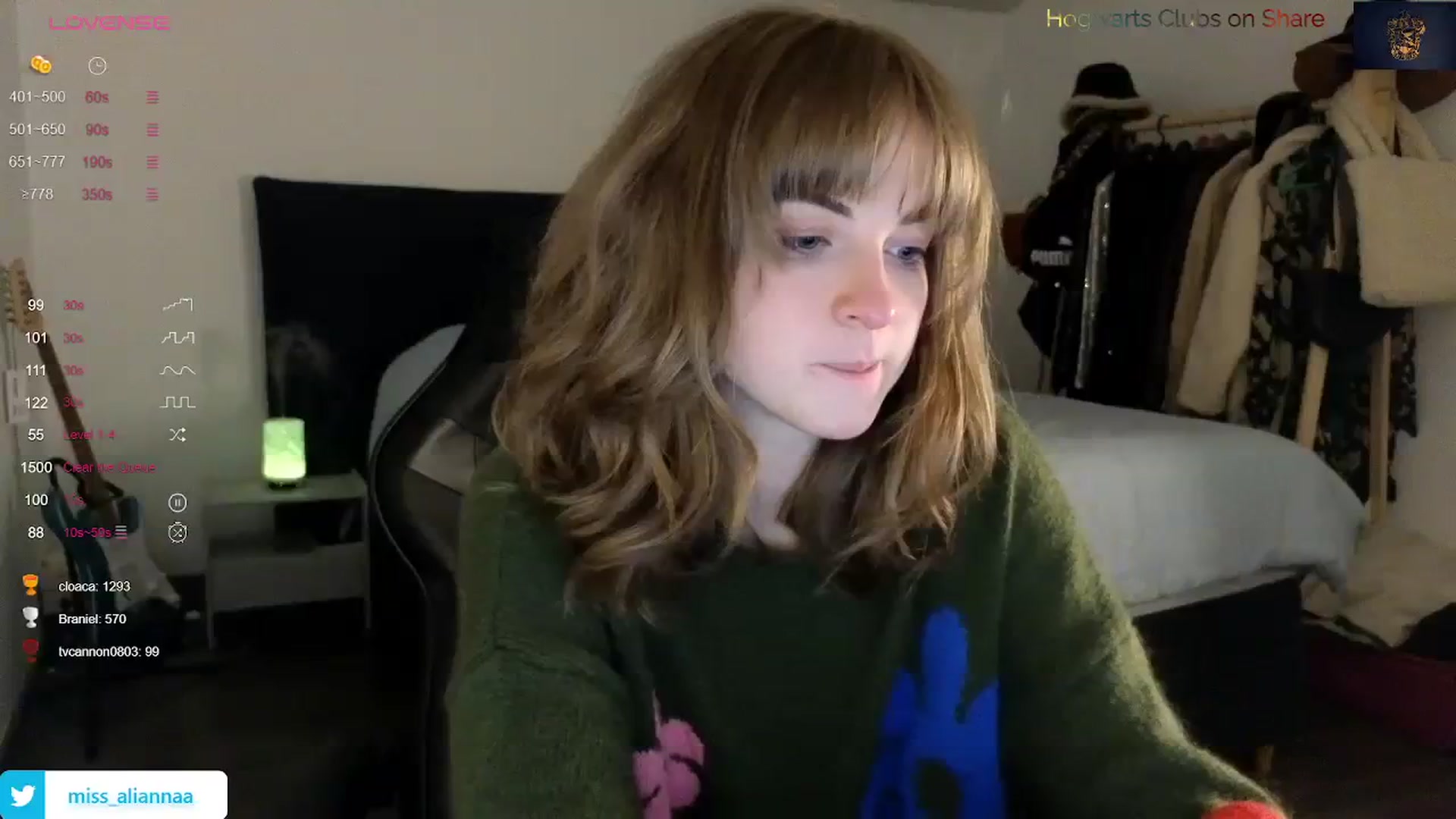 Gallery image thumbnail from Aliannaa's myfreecams stream on, 01/07/2024, 21:01 image 20 of 20