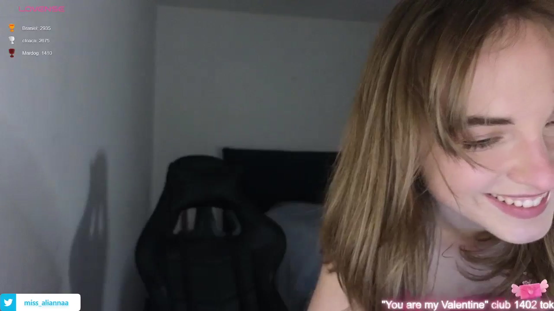 Gallery image thumbnail from Aliannaa's myfreecams stream on, 02/06/2024, 23:38 image 18 of 20