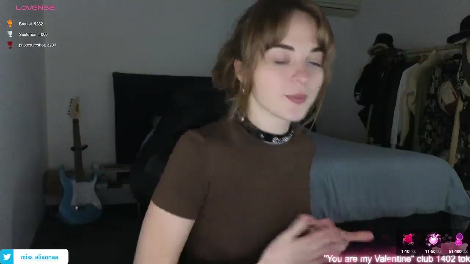 Gallery image thumbnail from Aliannaa's myfreecams stream on, 02/08/2024, 22:42 image 20 of 20