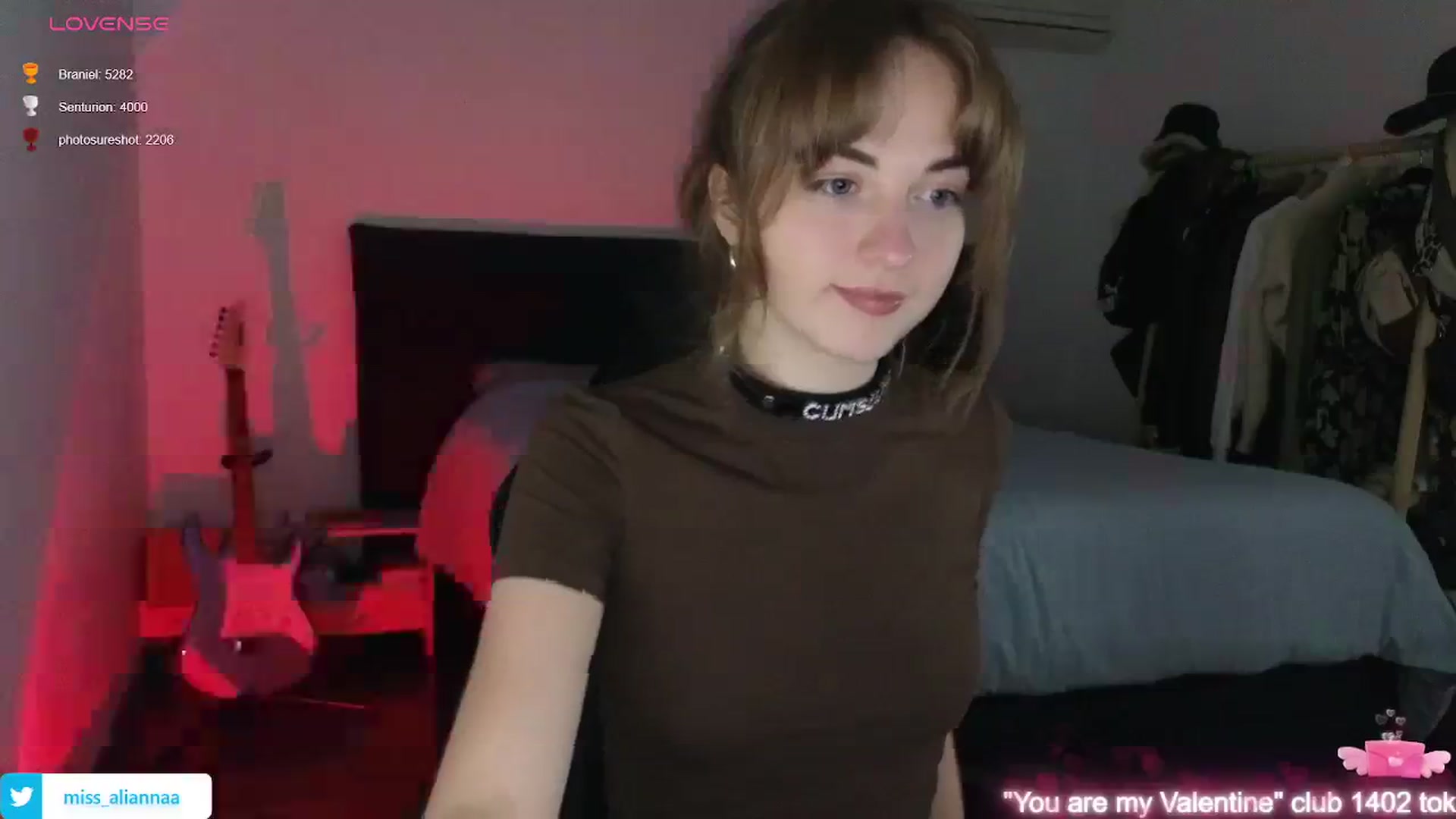 Gallery image thumbnail from Aliannaa's myfreecams stream on, 02/08/2024, 22:42 image 18 of 20