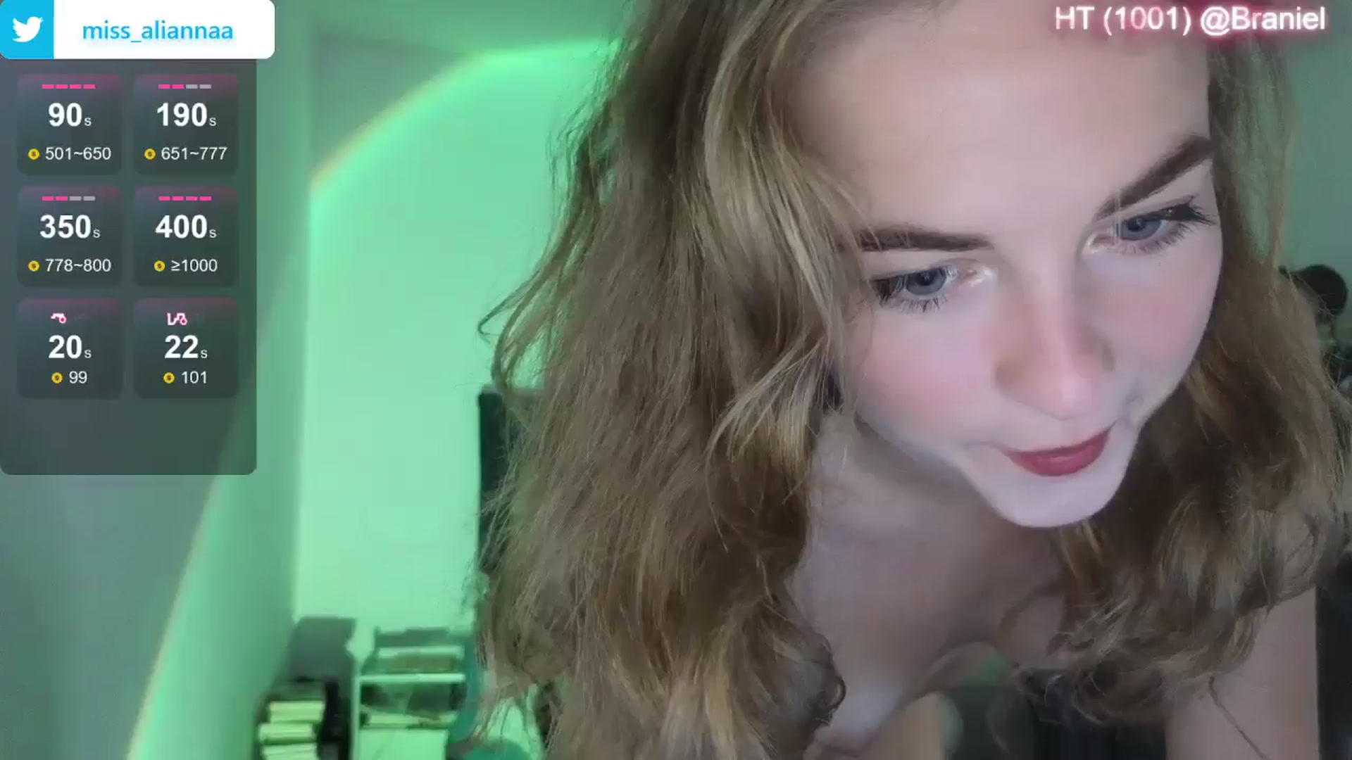 Gallery image thumbnail from Aliannaa's myfreecams stream on, 09/05/2024, 20:20 image 15 of 20