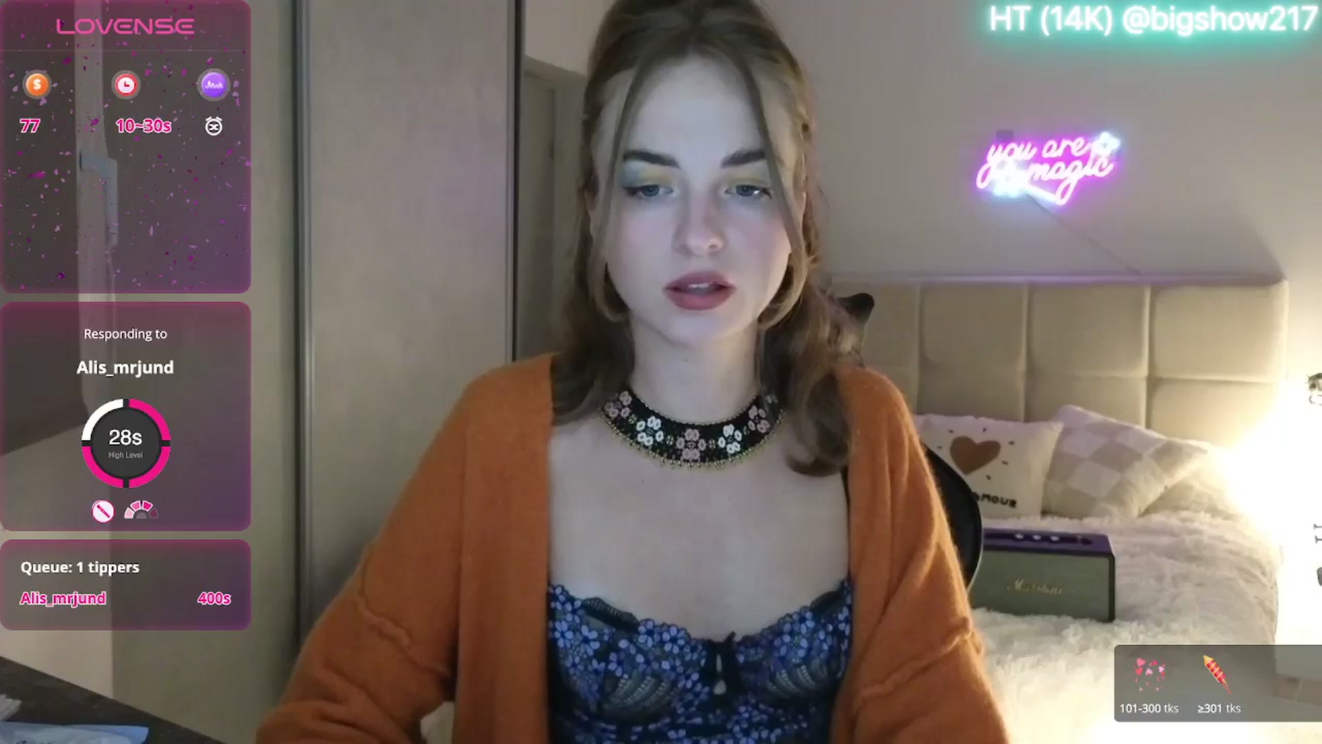 Gallery image thumbnail from Aliannaa's myfreecams stream on, 05/15/2025, 22:09 image 5 of 20