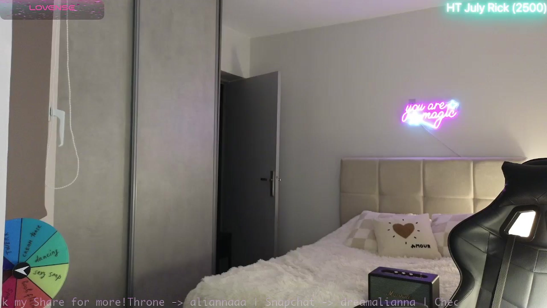 Gallery image thumbnail from Aliannaa's myfreecams stream on, 07/12/2025, 21:39 image 4 of 20