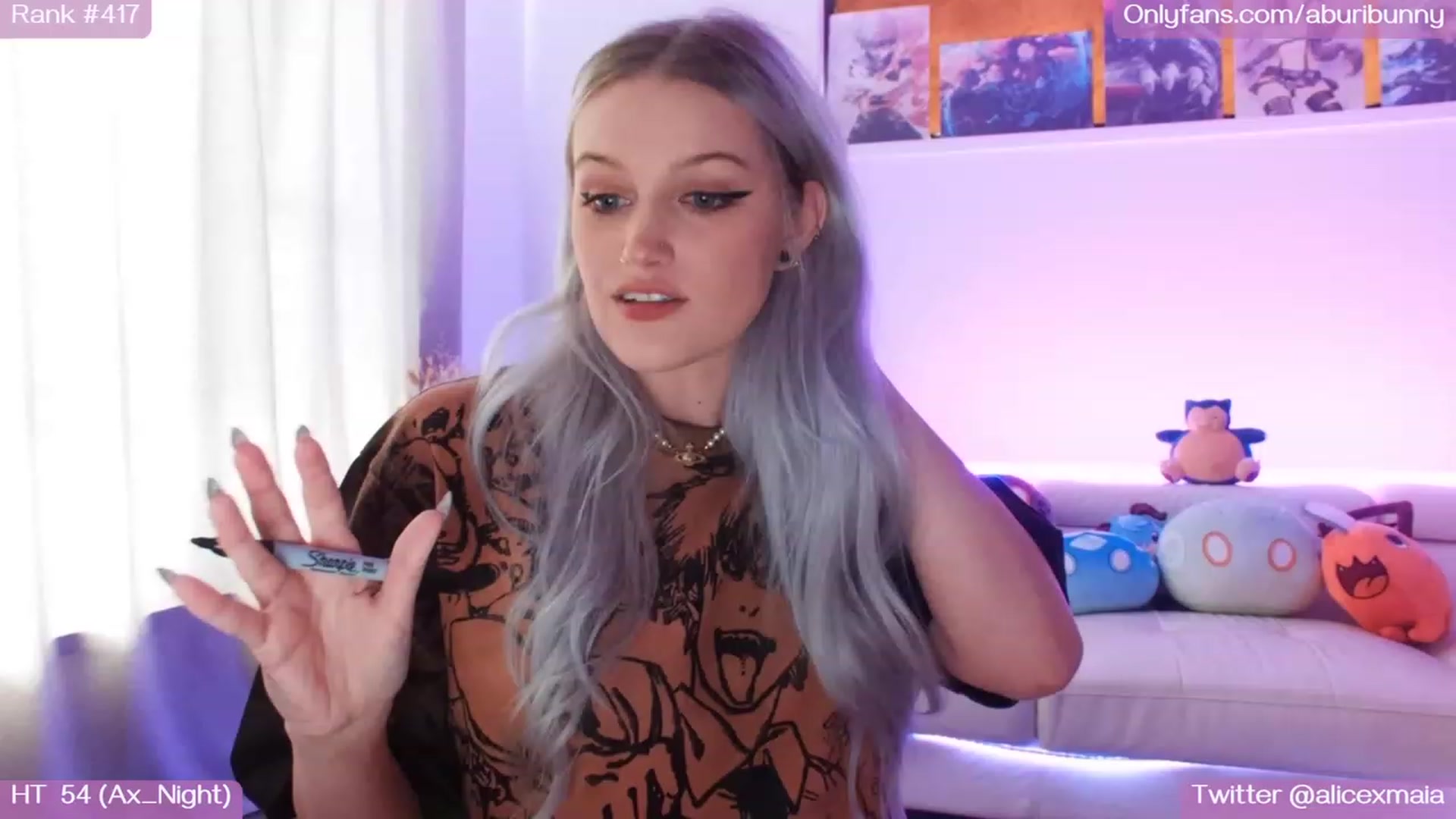 Gallery image thumbnail from AlicexMaia's myfreecams stream on, 01/08/2023, 05:38 image 3 of 20