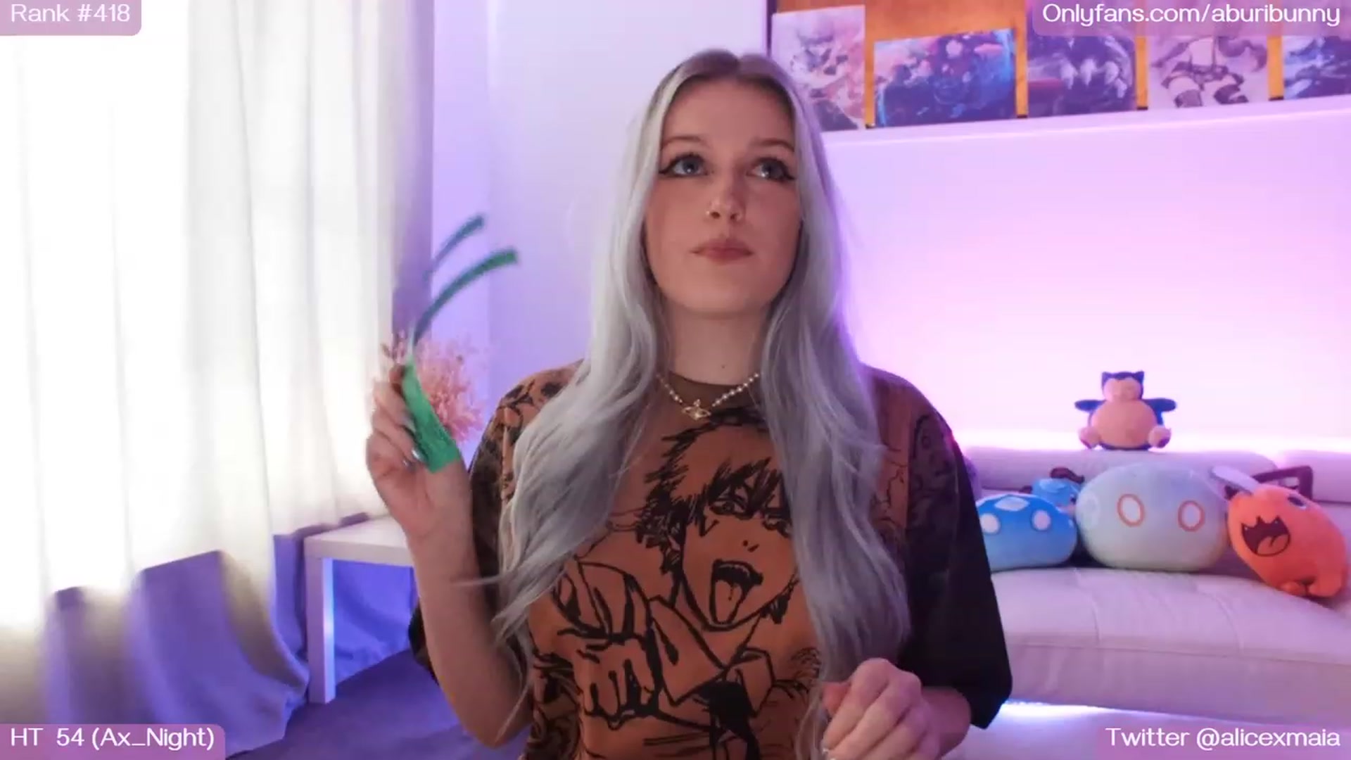 Gallery image thumbnail from AlicexMaia's myfreecams stream on, 01/08/2023, 05:38 image 5 of 20