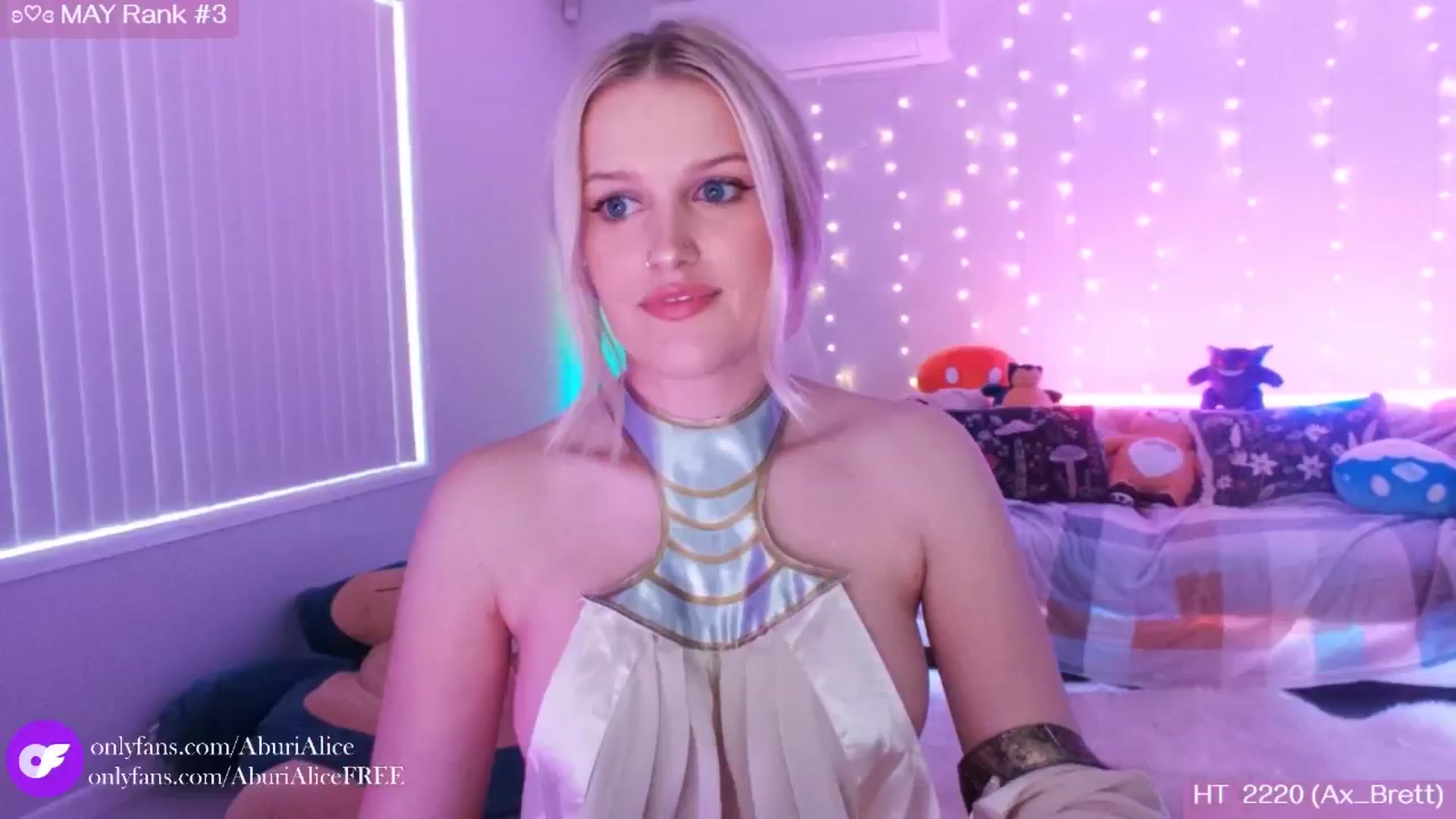 Gallery image thumbnail from AlicexMaia's myfreecams stream on, 05/05/2024, 02:51 image 2 of 20