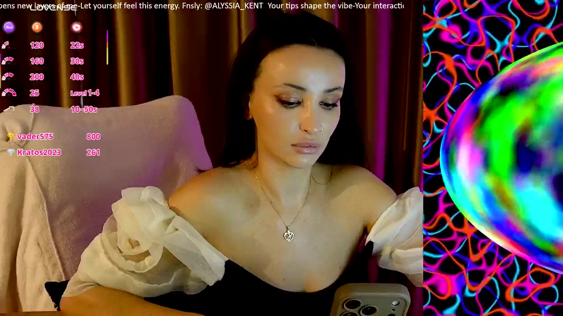Gallery image thumbnail from AlienControl's myfreecams stream on, 12/07/2025, 14:00 image 16 of 20