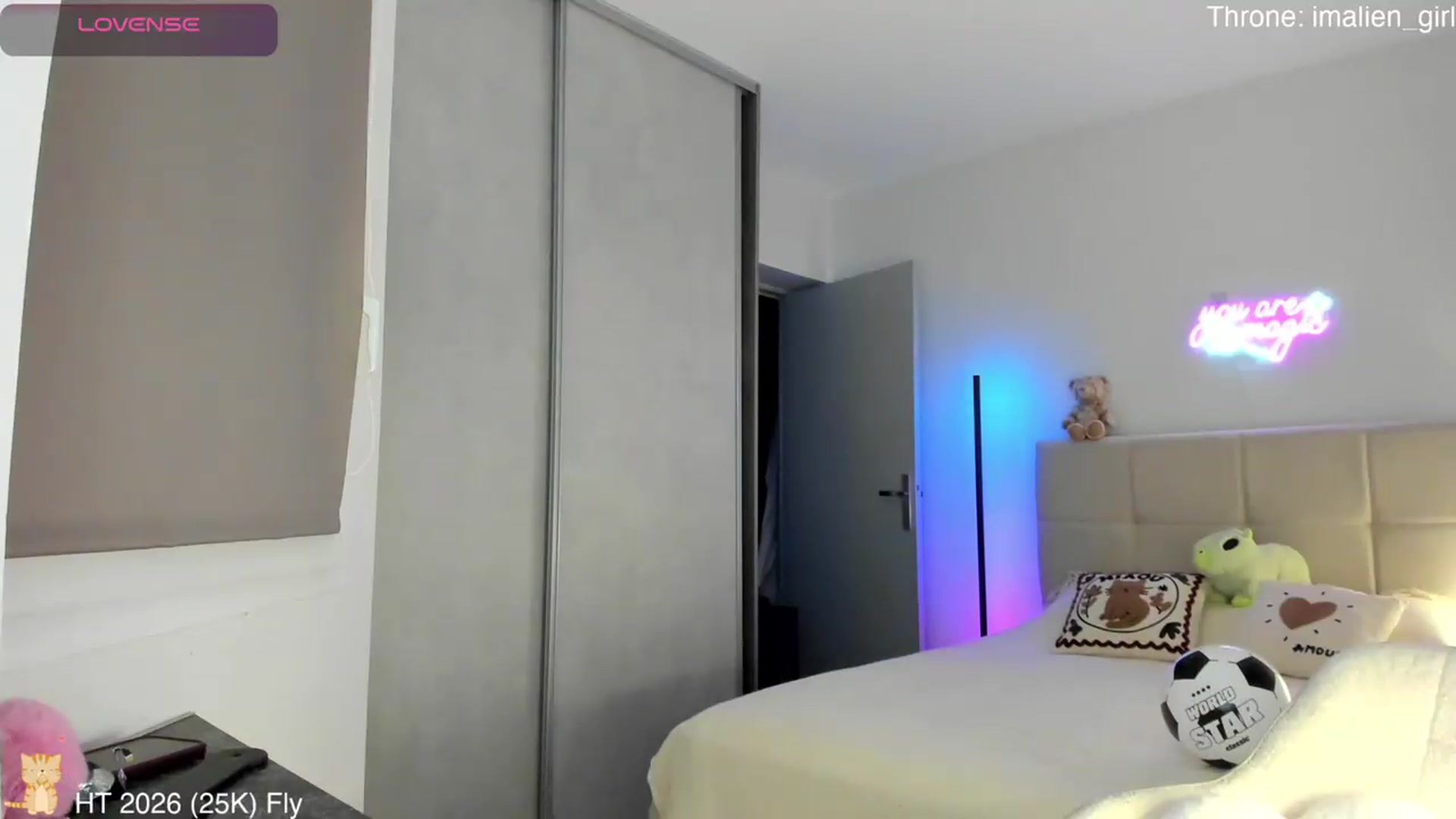 Gallery image thumbnail from AlienGirl's myfreecams stream on, 07/02/2026, 22:05 image 6 of 20