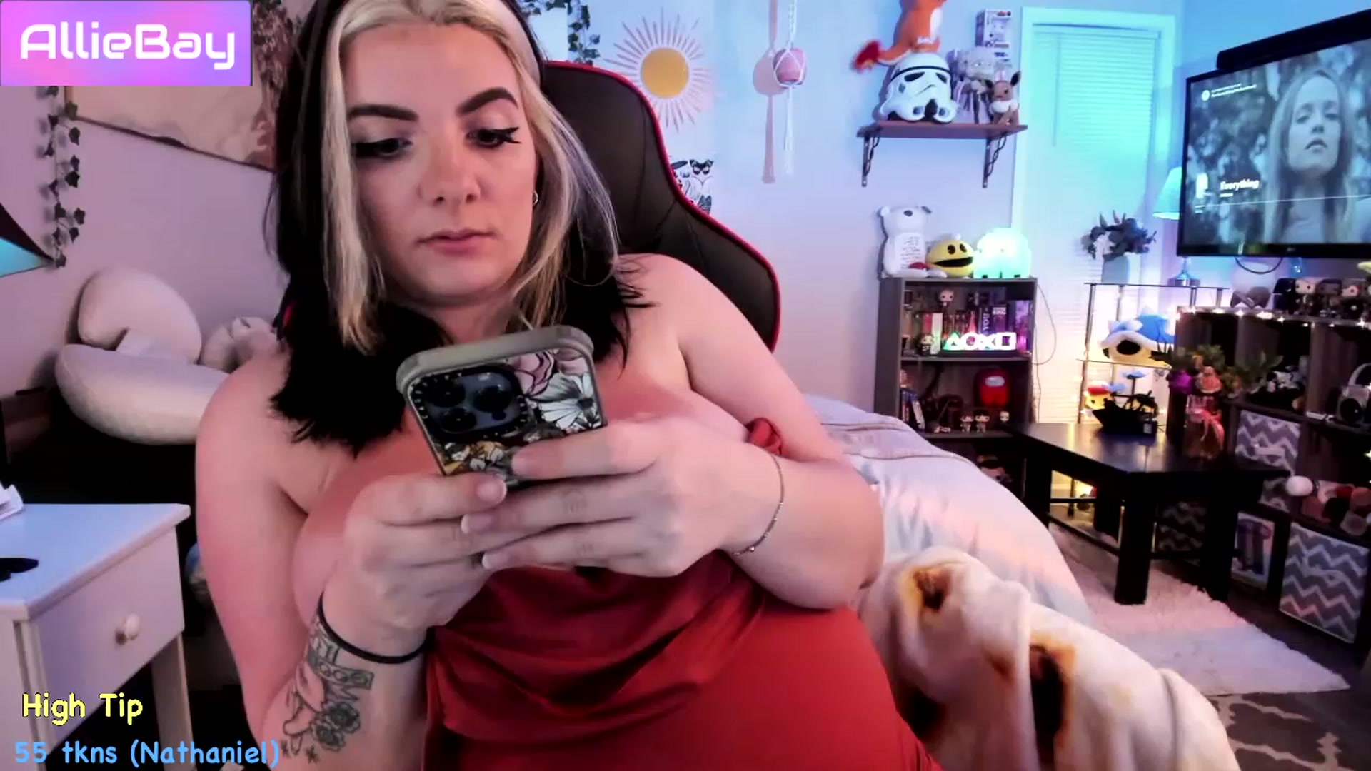 Gallery image thumbnail from AllieBay's myfreecams stream on, 04/07/2023, 01:43 image 1 of 20