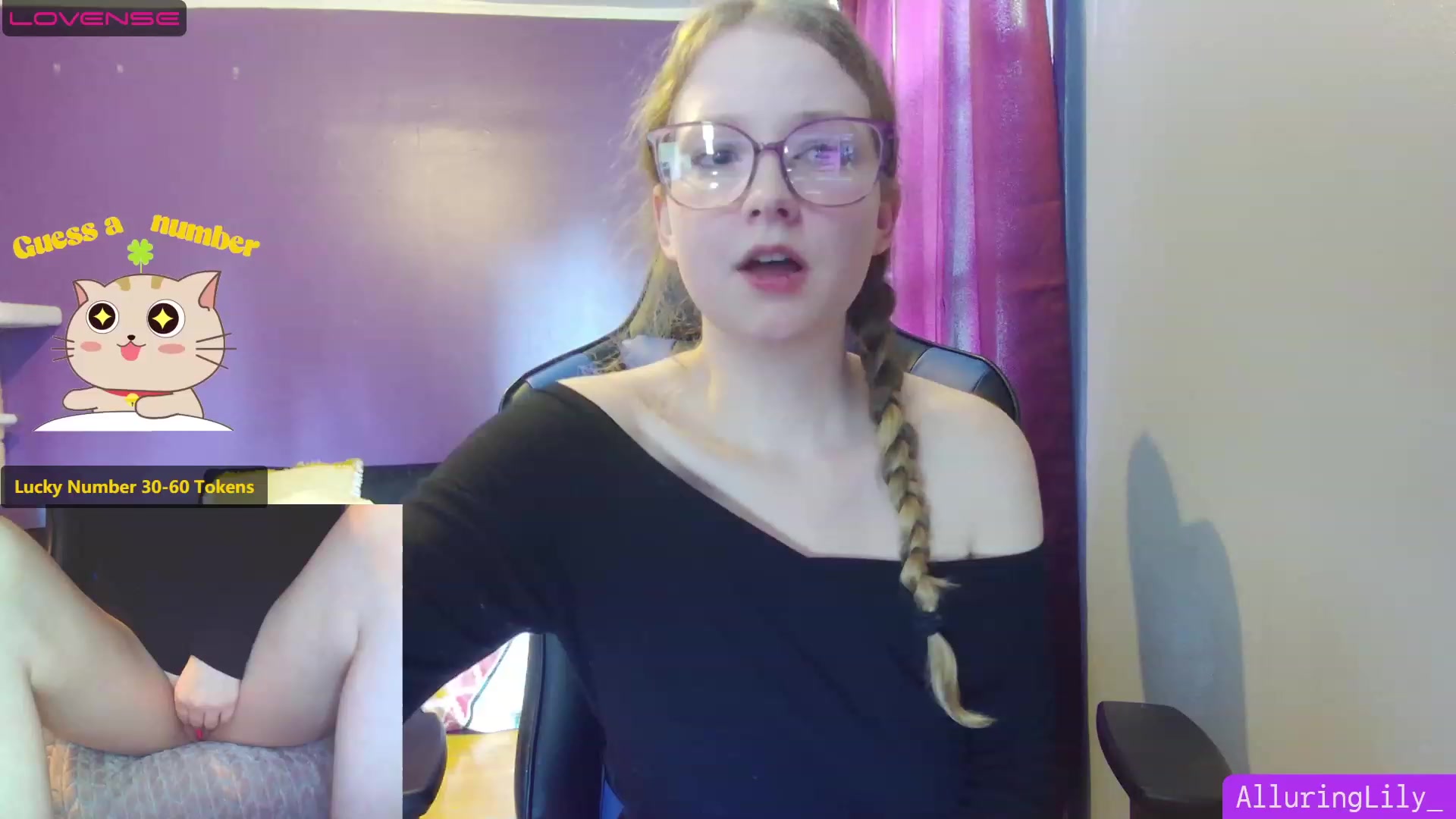 Gallery image thumbnail from AlluringLily_'s myfreecams stream on, 08/09/2023, 20:06 image 14 of 20