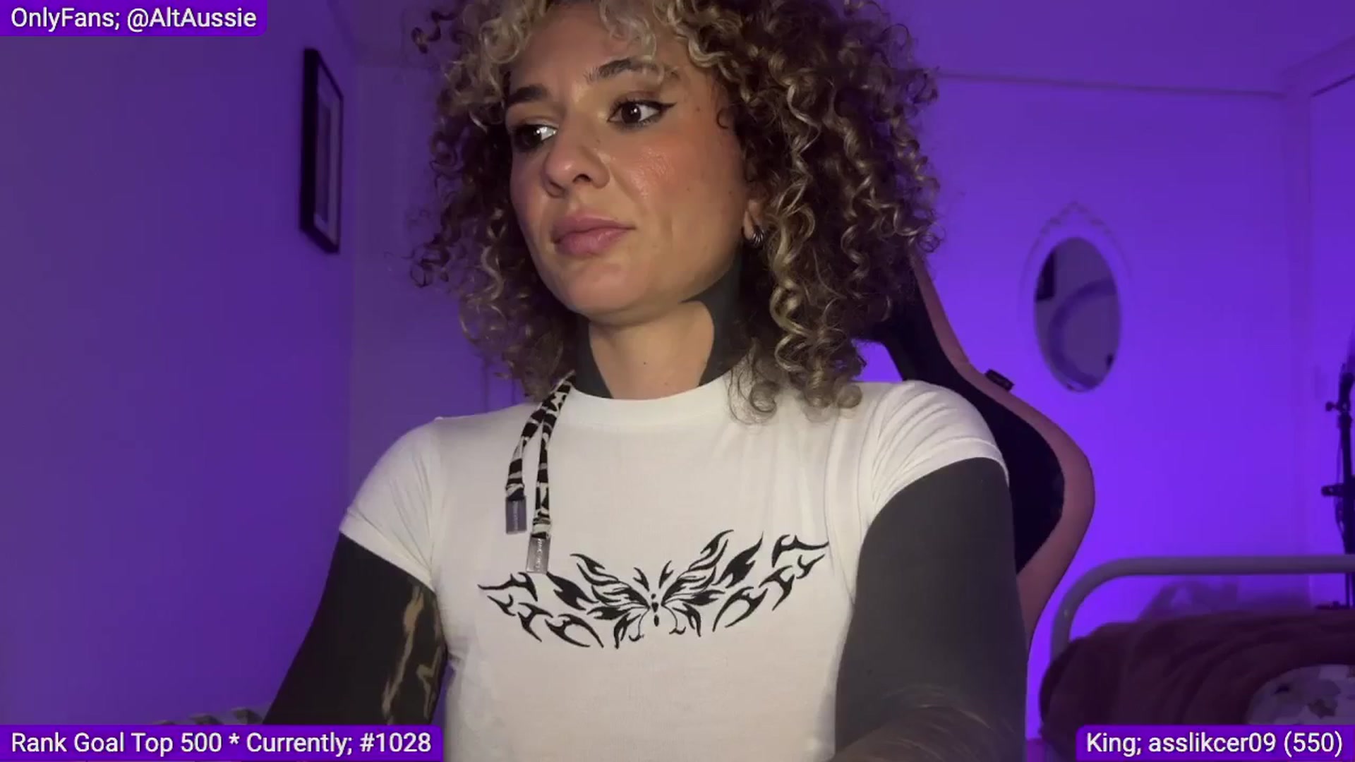 Gallery image thumbnail from Alt_Aussie's myfreecams stream on, 09/12/2024, 09:21 image 10 of 20