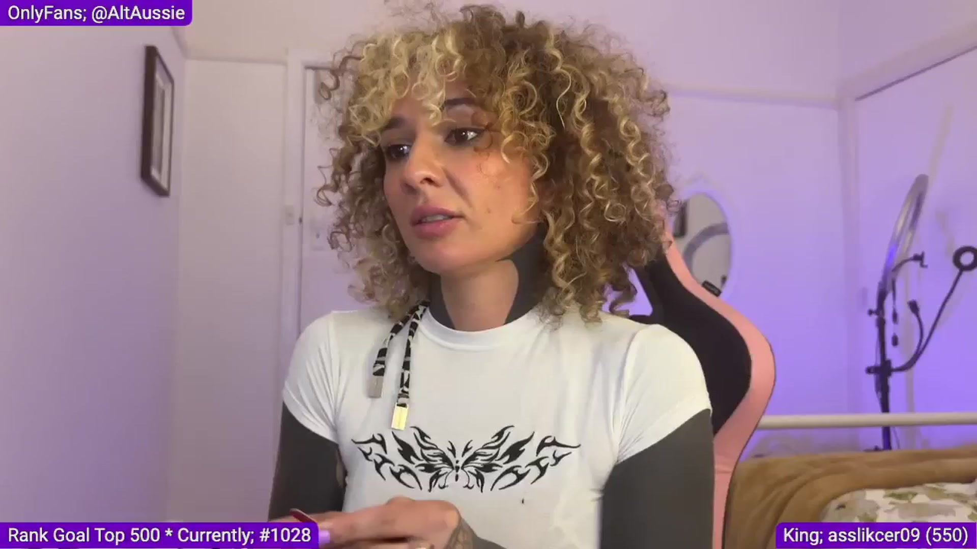 Gallery image thumbnail from Alt_Aussie's myfreecams stream on, 09/12/2024, 09:21 image 19 of 20