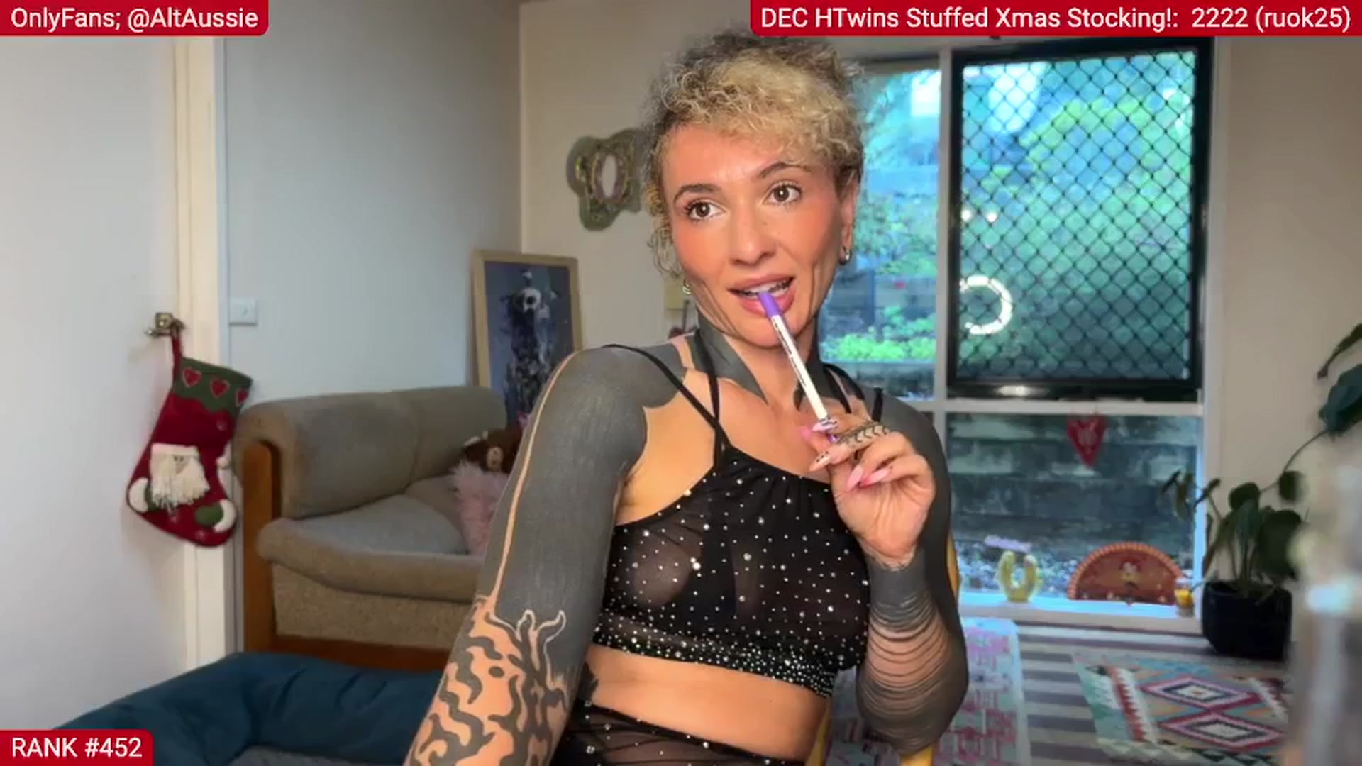 Gallery image thumbnail from Alt_Aussie's myfreecams stream on, 12/12/2024, 10:00 image 4 of 20