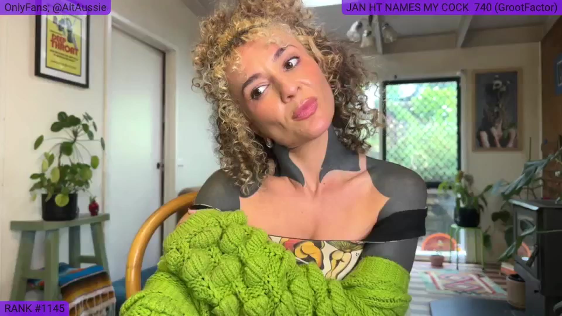 Gallery image thumbnail from Alt_Aussie's myfreecams stream on, 01/06/2025, 08:12 image 1 of 20