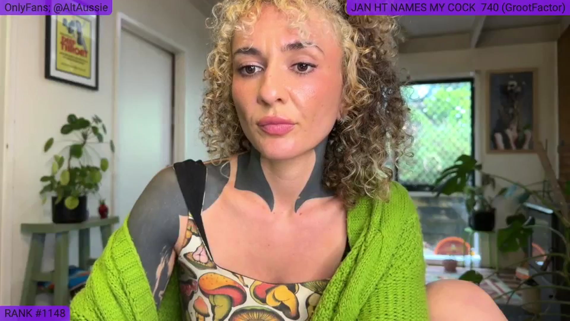 Gallery image thumbnail from Alt_Aussie's myfreecams stream on, 01/06/2025, 08:12 image 7 of 20
