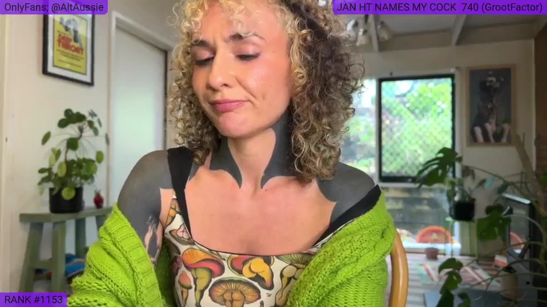 Gallery image thumbnail from Alt_Aussie's myfreecams stream on, 01/06/2025, 08:12 image 13 of 20