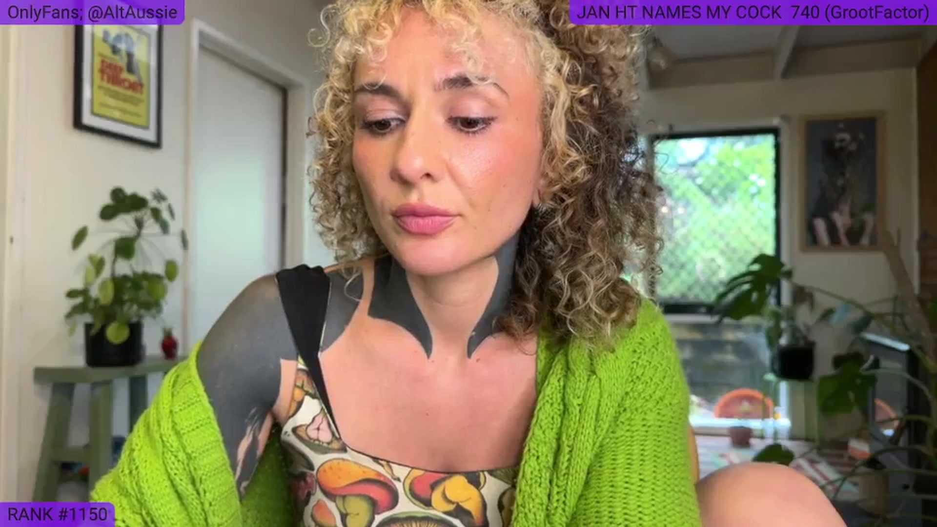 Gallery image thumbnail from Alt_Aussie's myfreecams stream on, 01/06/2025, 08:12 image 8 of 20