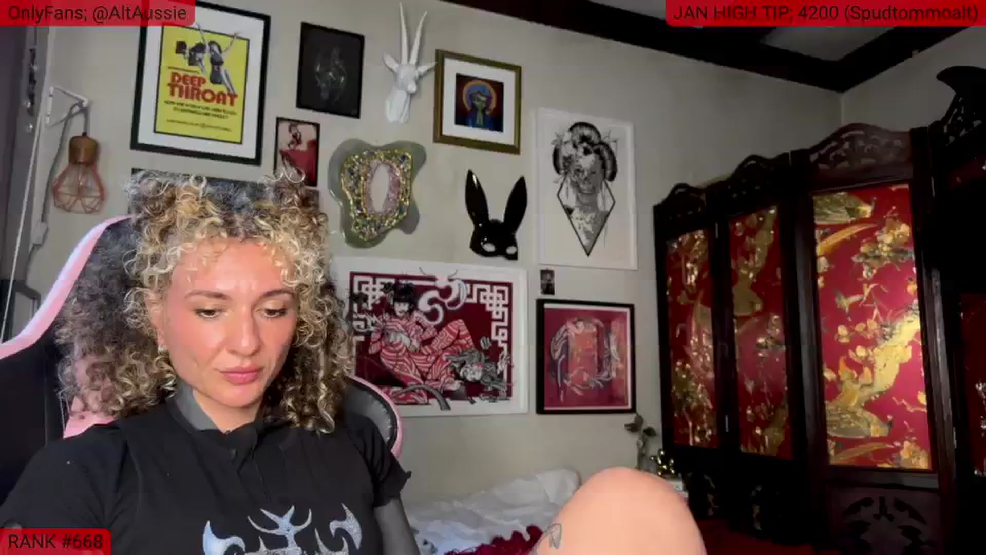 Gallery image thumbnail from Alt_Aussie's myfreecams stream on, 01/24/2025, 09:45 image 17 of 20