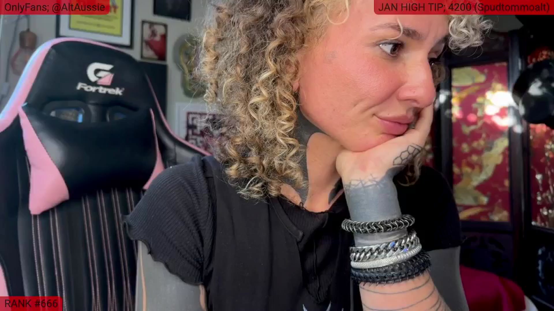 Gallery image thumbnail from Alt_Aussie's myfreecams stream on, 01/24/2025, 09:45 image 1 of 20